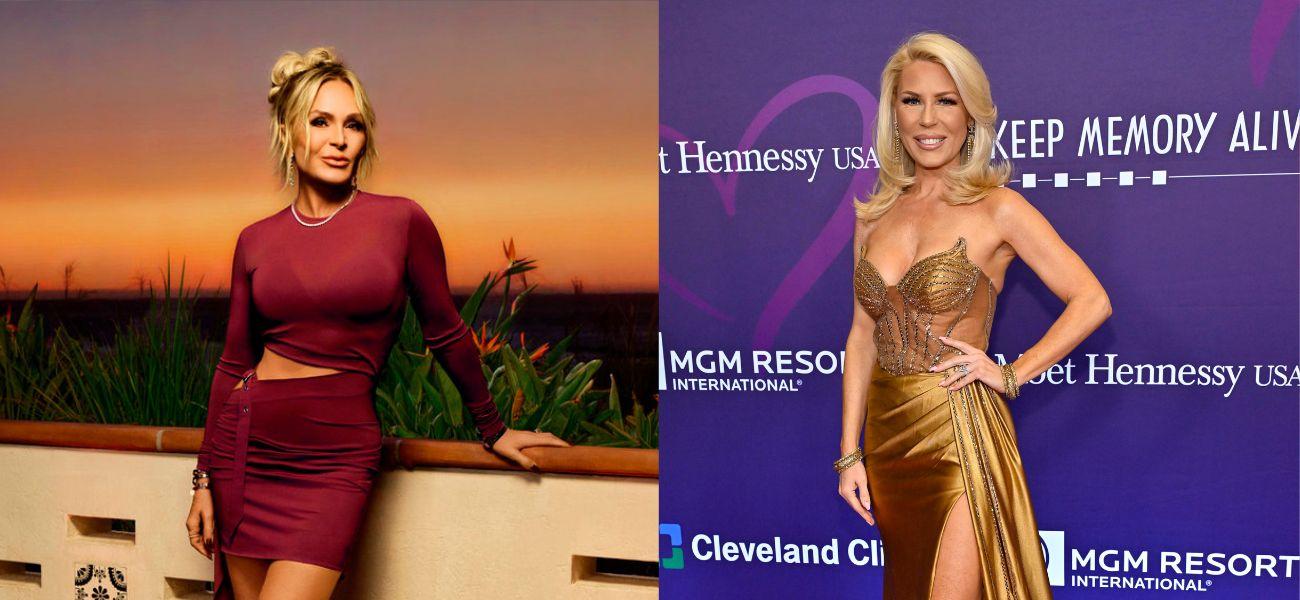 Photo collage of Tamra Judge and Gretchen Rossi.