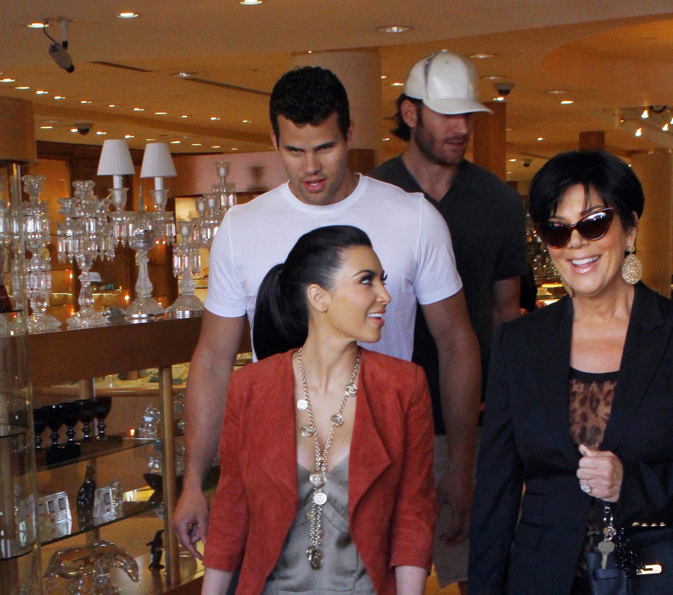 Chris Humphrez with Kim Kardashian and the Family Reality TV program