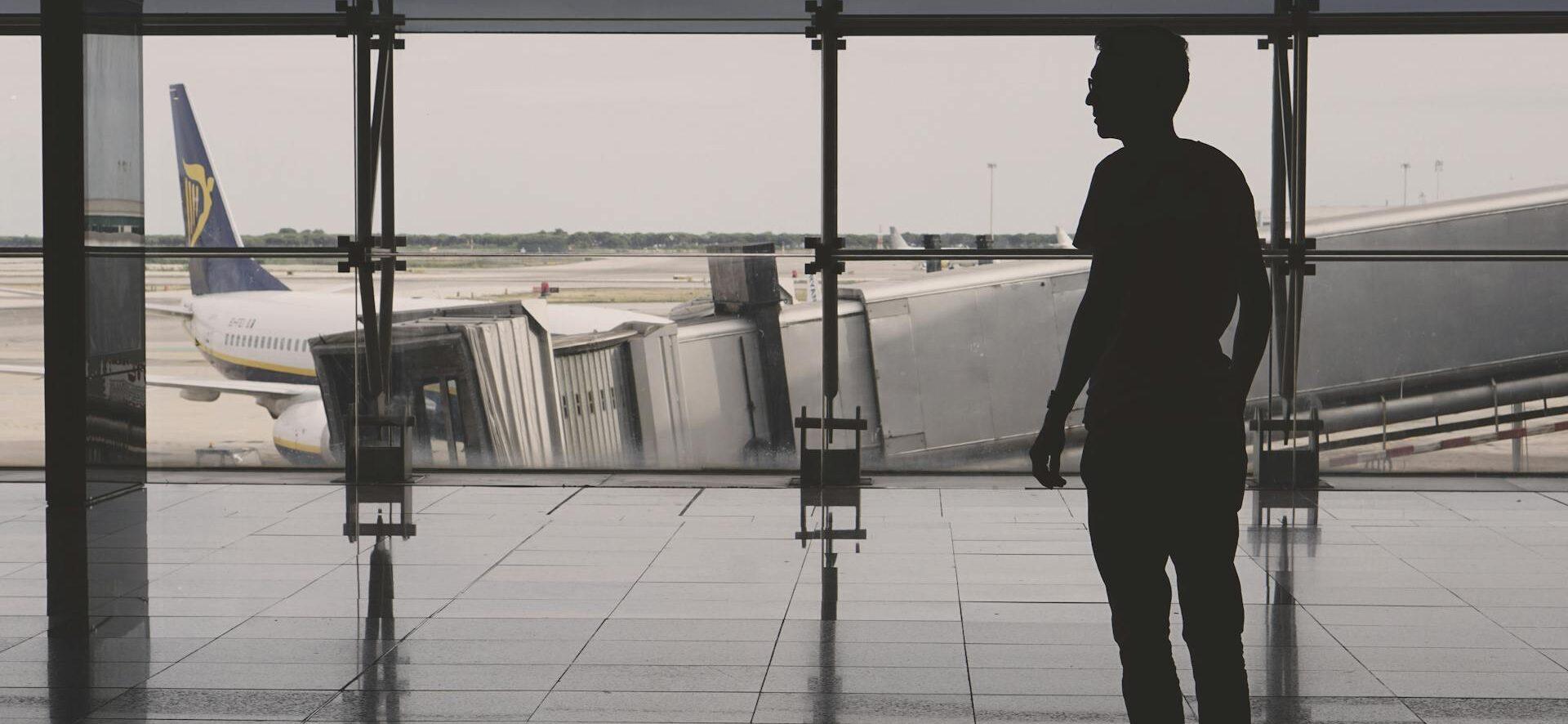 Man in Airport