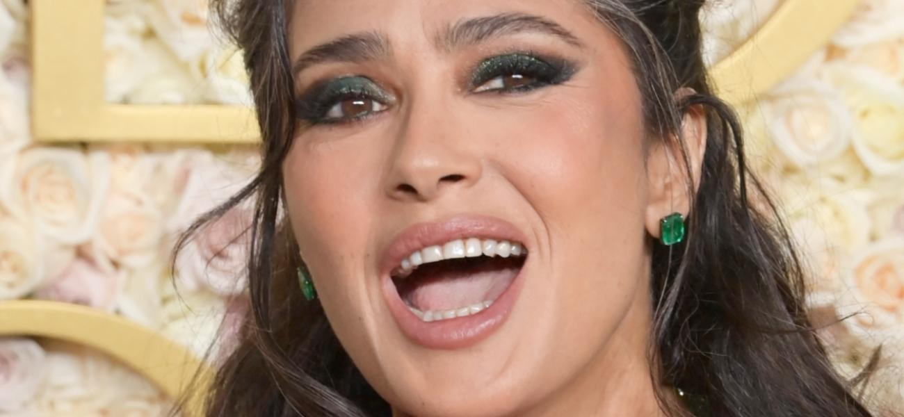 Salma Hayek close up