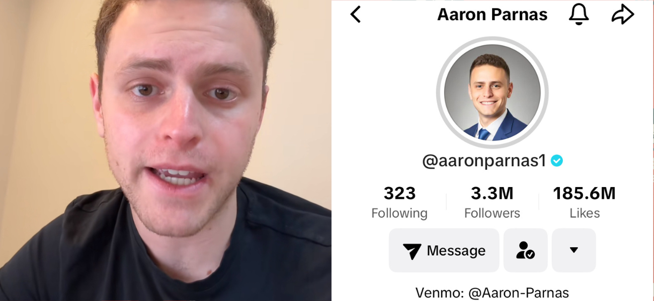 Aaron Parnas on TikTok