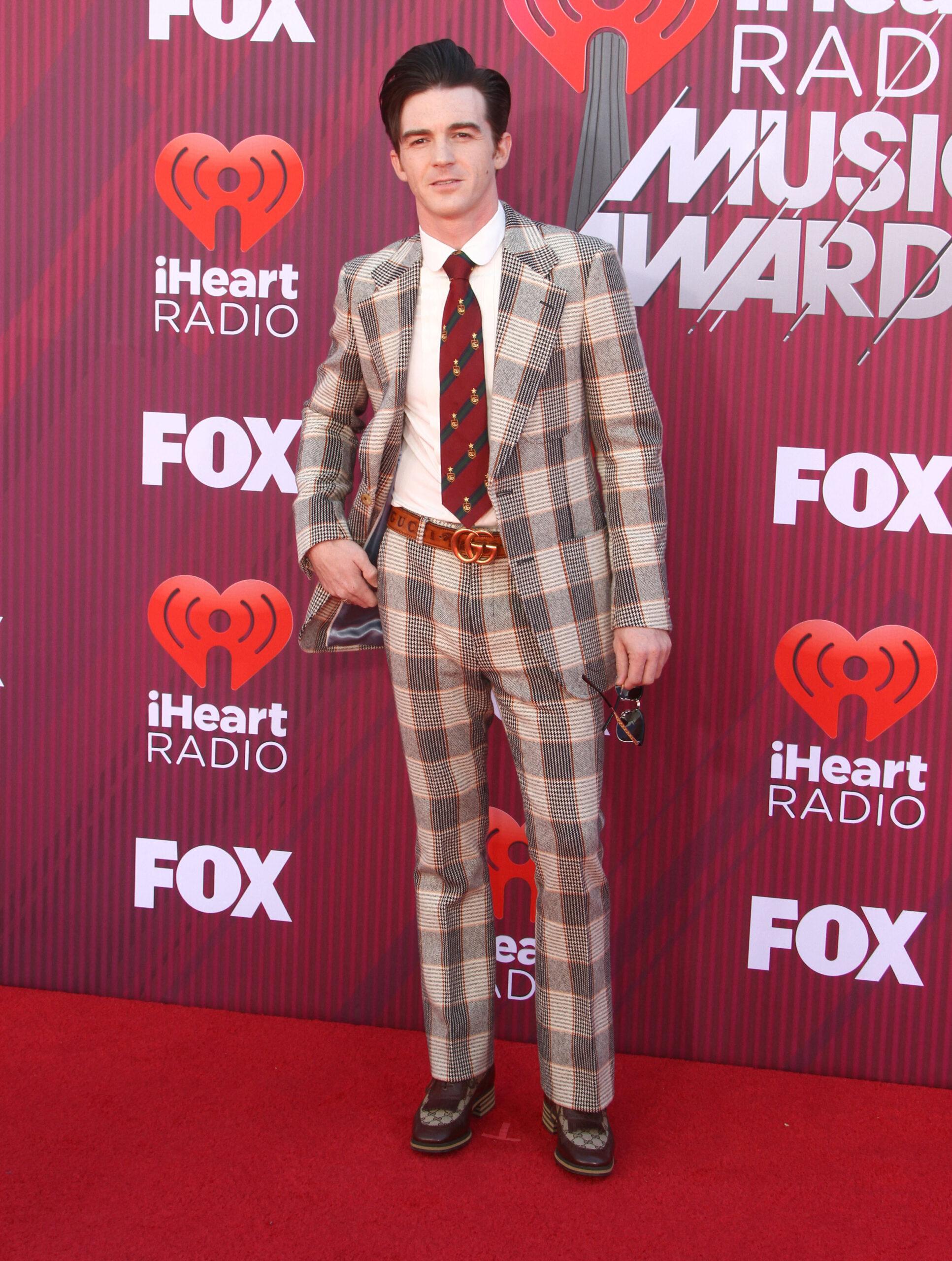 Drake Bell at the iHeartradio Awards 2019 in Los Angeles