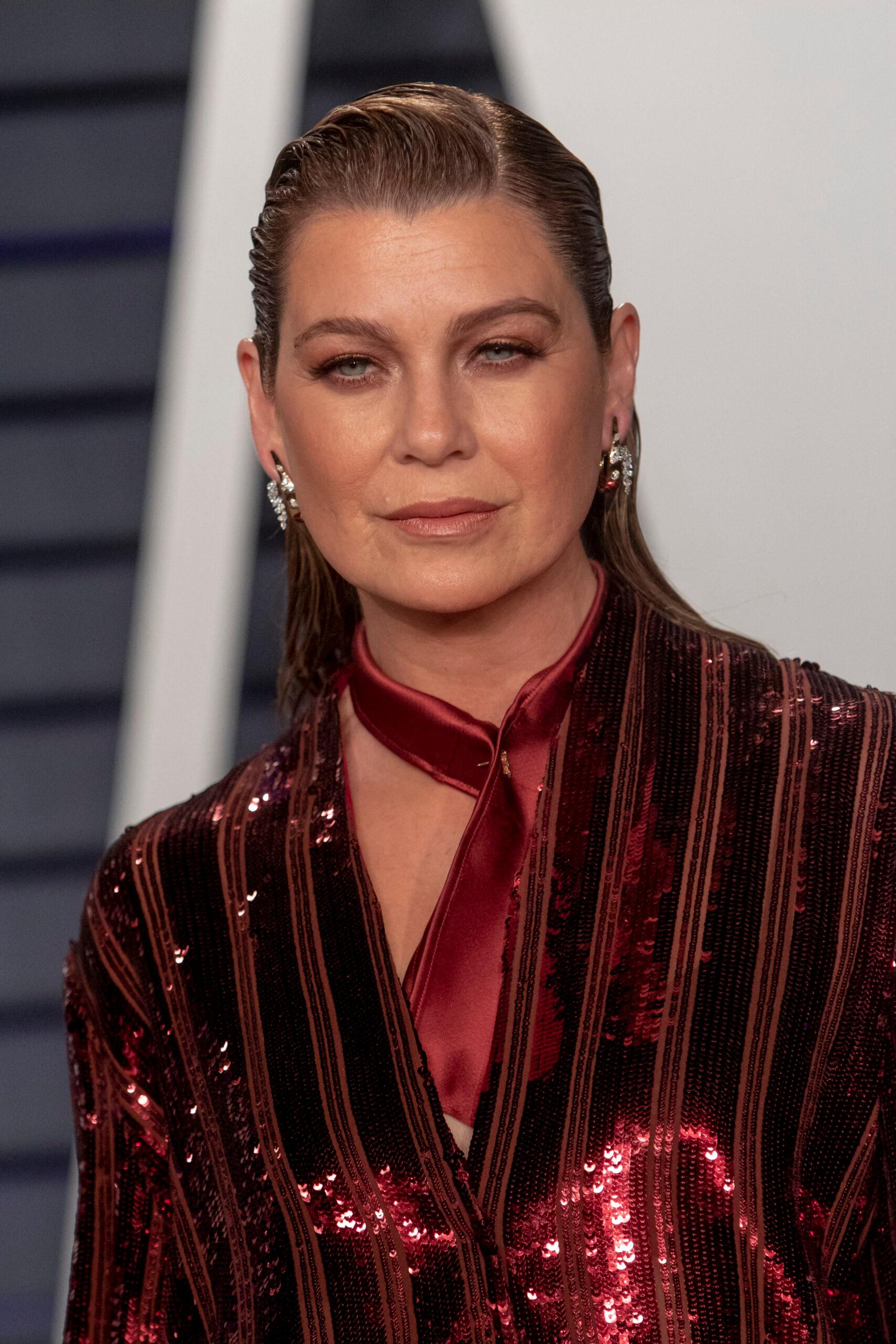 Ellen Pombo in the Vanity Fair Oscar party