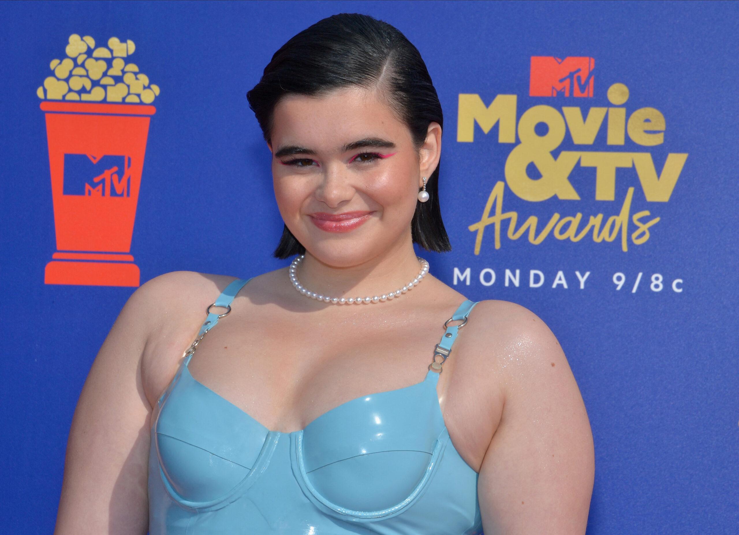 Barbie Ferreira attends the MTV Movie & TV Awards in Santa Monica, California