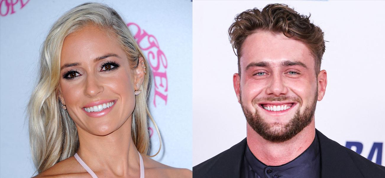 A photo collage of Kristin Cavallari and Harry Jowsey