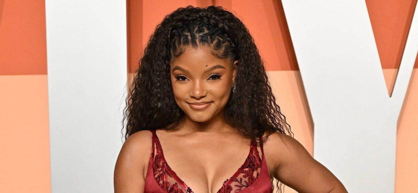 The Vanity Fair Oscar Party held at the Wallis Annenberg Center for the Performing Arts on March 2, 2025 in Beverly Hills, CA. 02 Mar 2025 Pictured: Halle Bailey. Photo credit: OConnor-Arroyo / AFF-USA.com / MEGA TheMegaAgency.com sales@mega.global (Mega Agency TagID: MEGA1277706_015.jpg) [Photo via Mega Agency]