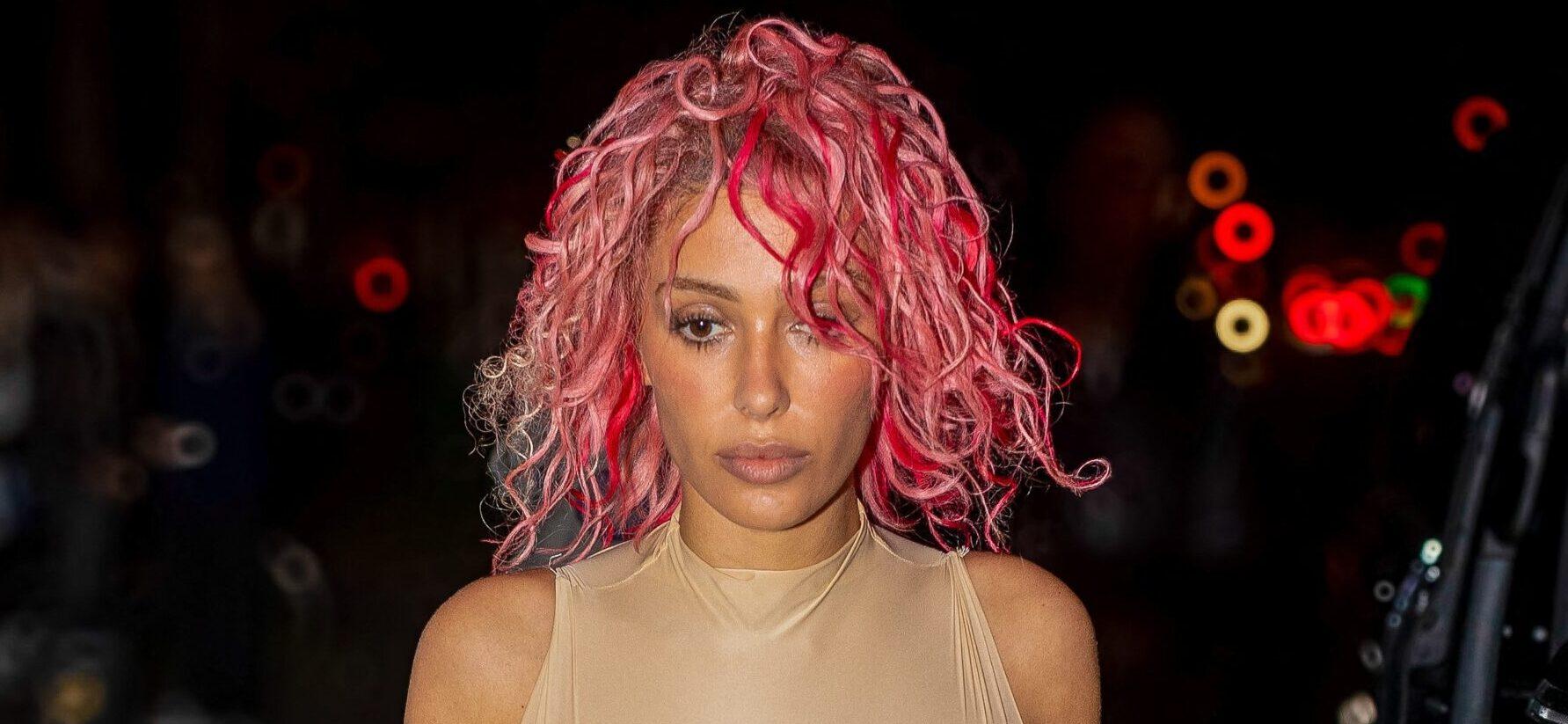 Bianca Censori turns heads in striking pink hair after the Prototype Show in Paris. 19 Jun 2024 Pictured: Bianca Censori. Photo credit: Aissaoui Nacer / MEGA TheMegaAgency.com +1 888 505 6342 (Mega Agency TagID: MEGA1155793_002.jpg) [Photo via Mega Agency]