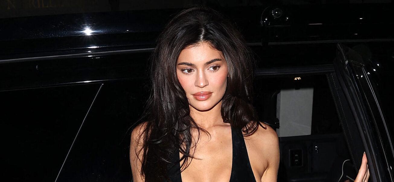 Kylie Jenner seen arriving for the launch of her new sprinter vodka and soda alcoholic beverage. 21 Mar 2024 Pictured: Kylie Jenner. Photo credit: TheRealSPW/ MEGA TheMegaAgency.com +1 888 505 6342 (Mega Agency TagID: MEGA1114030_004.jpg) [Photo via Mega Agency]
