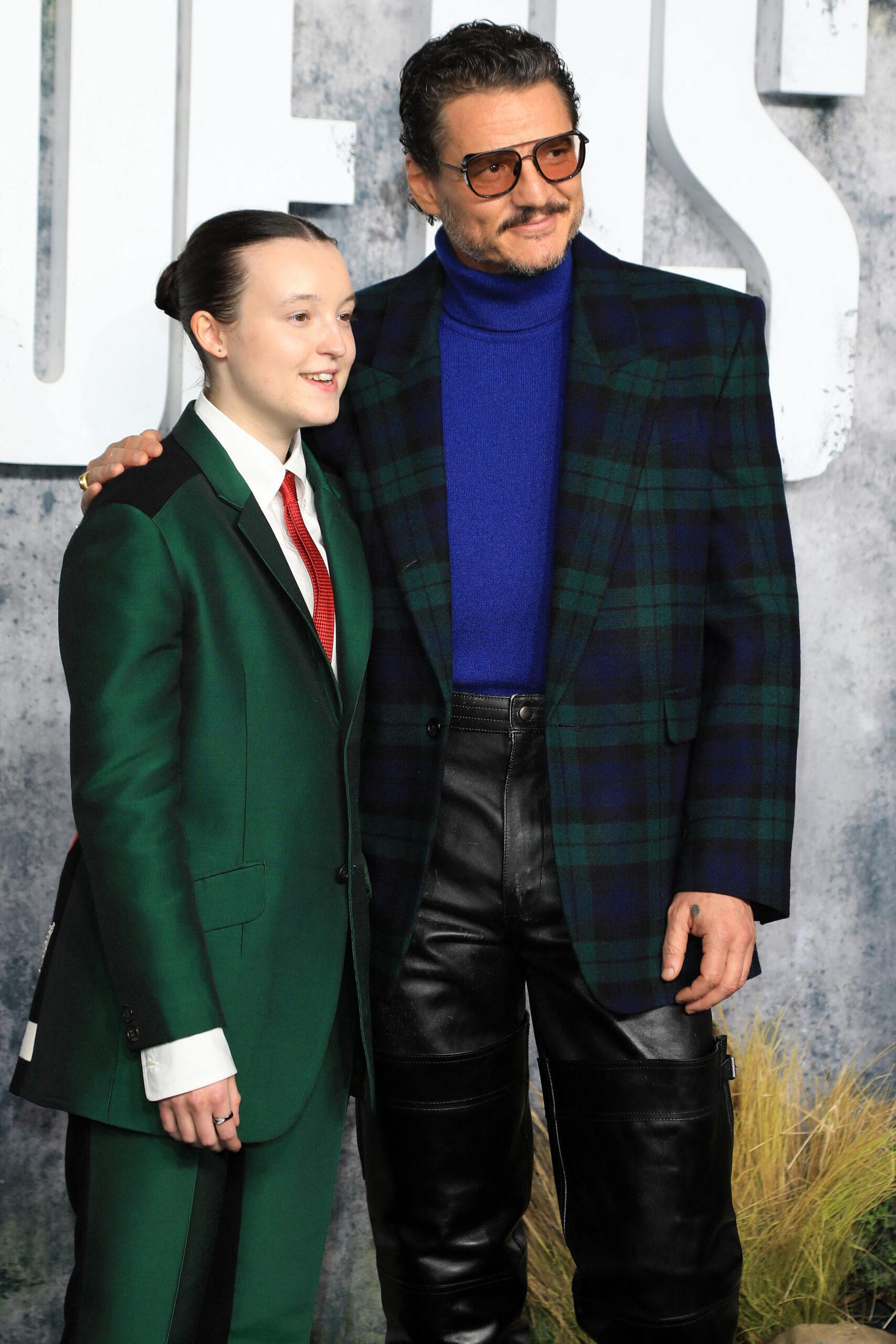 Pedro Pascal and Bella Ramsey at The Last of Us Season 2 Premiere Screening 