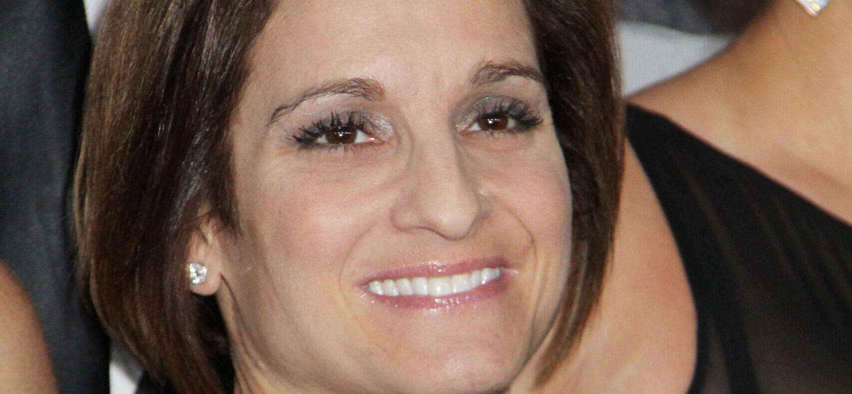 Mary Lou Retton at 71st Annual Golden Globe Awards