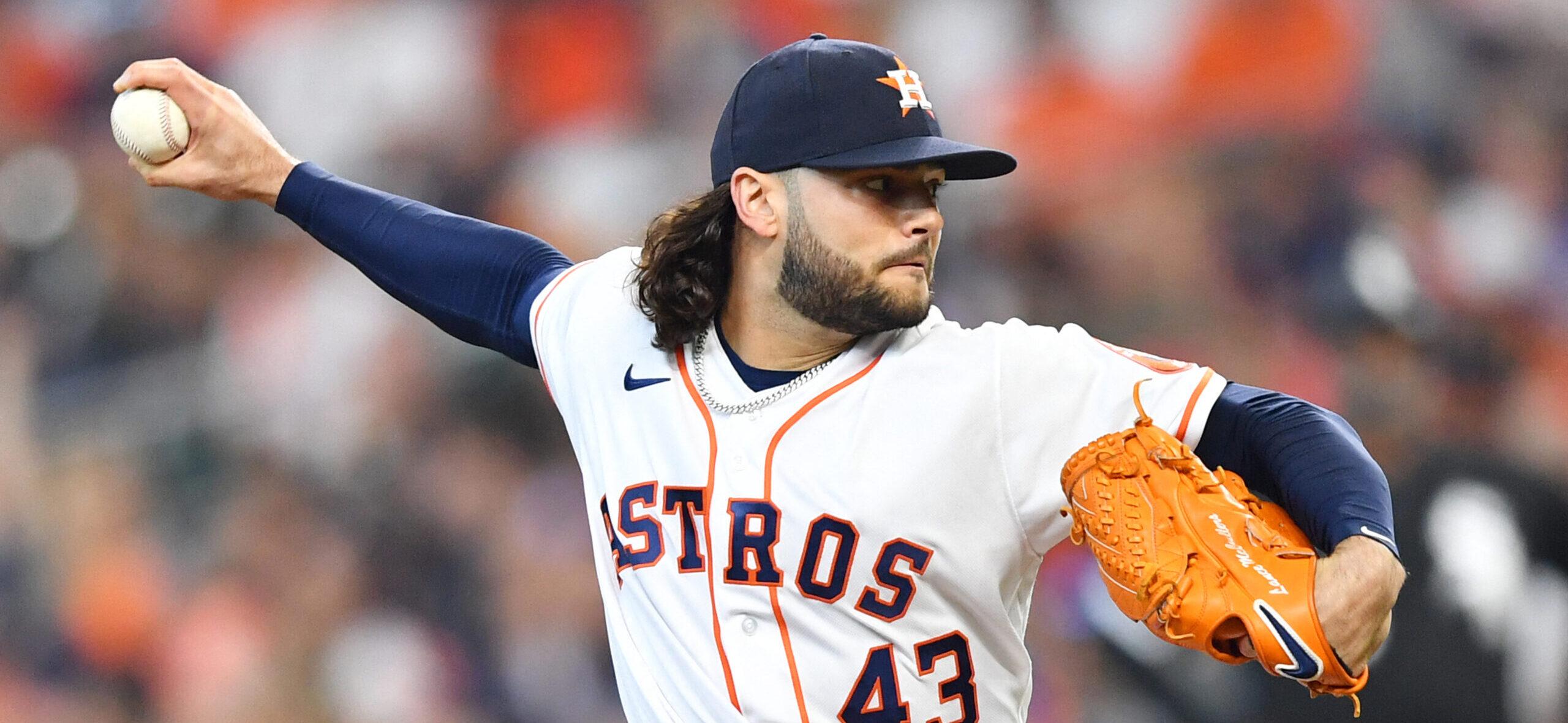 Lance McCullers Jr. pitching