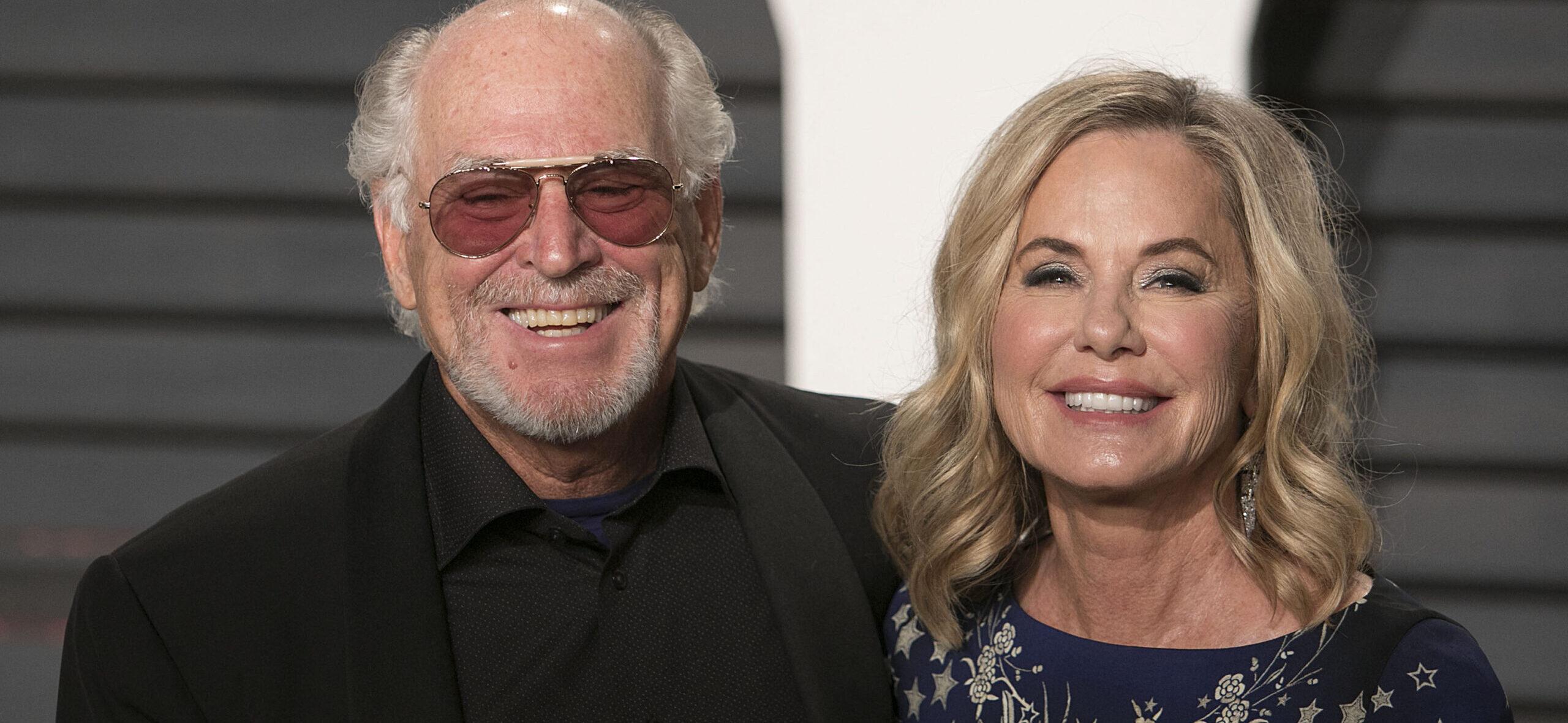 Jimmy Buffett and Jane Buffett at Vanity Fair Party
