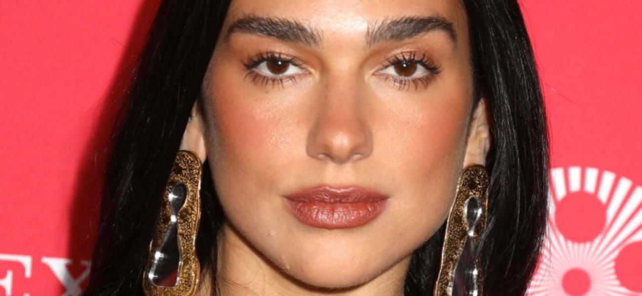 Dua Lipa close up