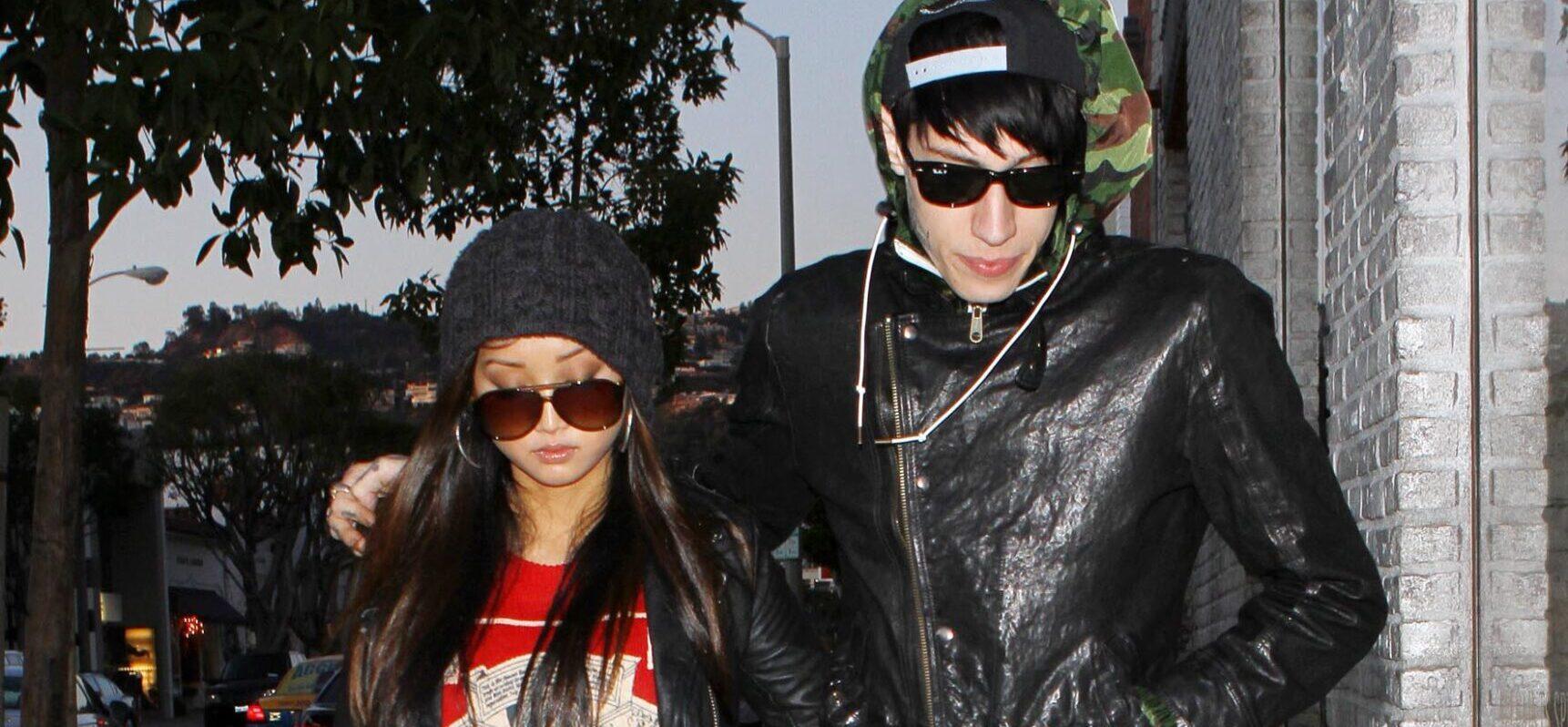 Trace Cyrus and Brenda Song