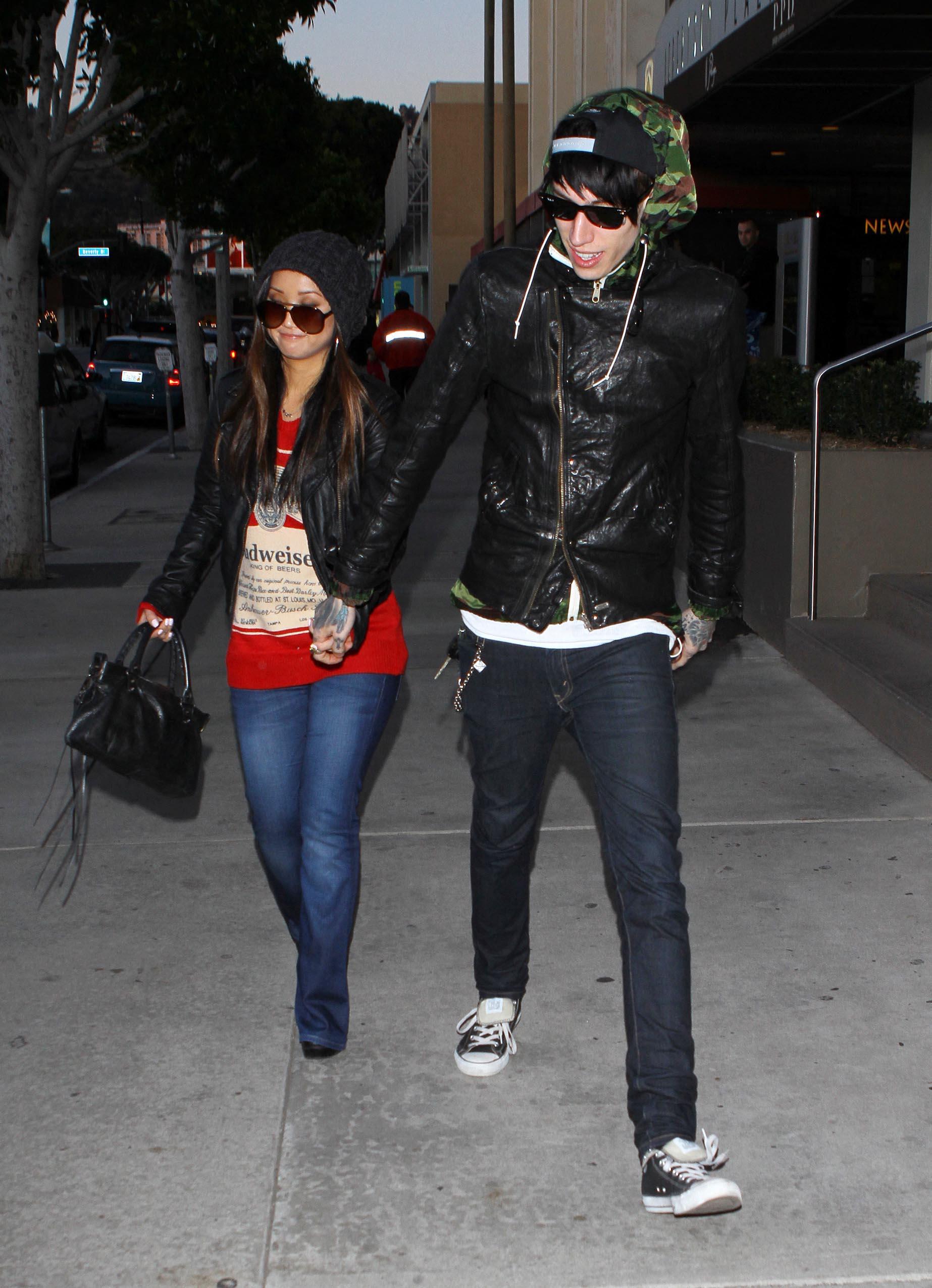 Trace Cyrus and Brenda Song