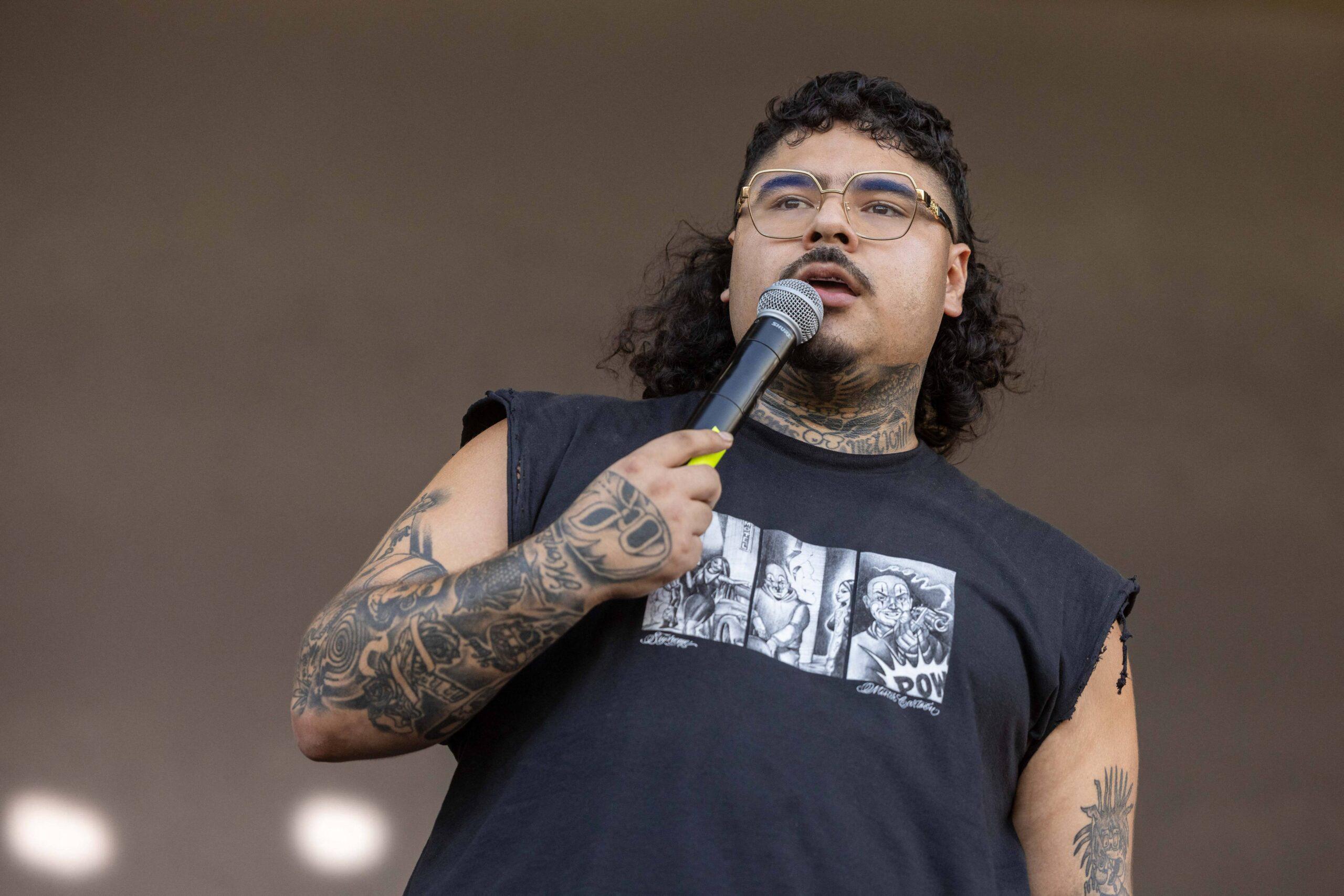 The rapper who is Mexican.