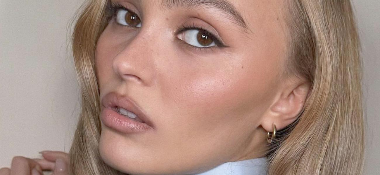Lily-Rose Depp close up