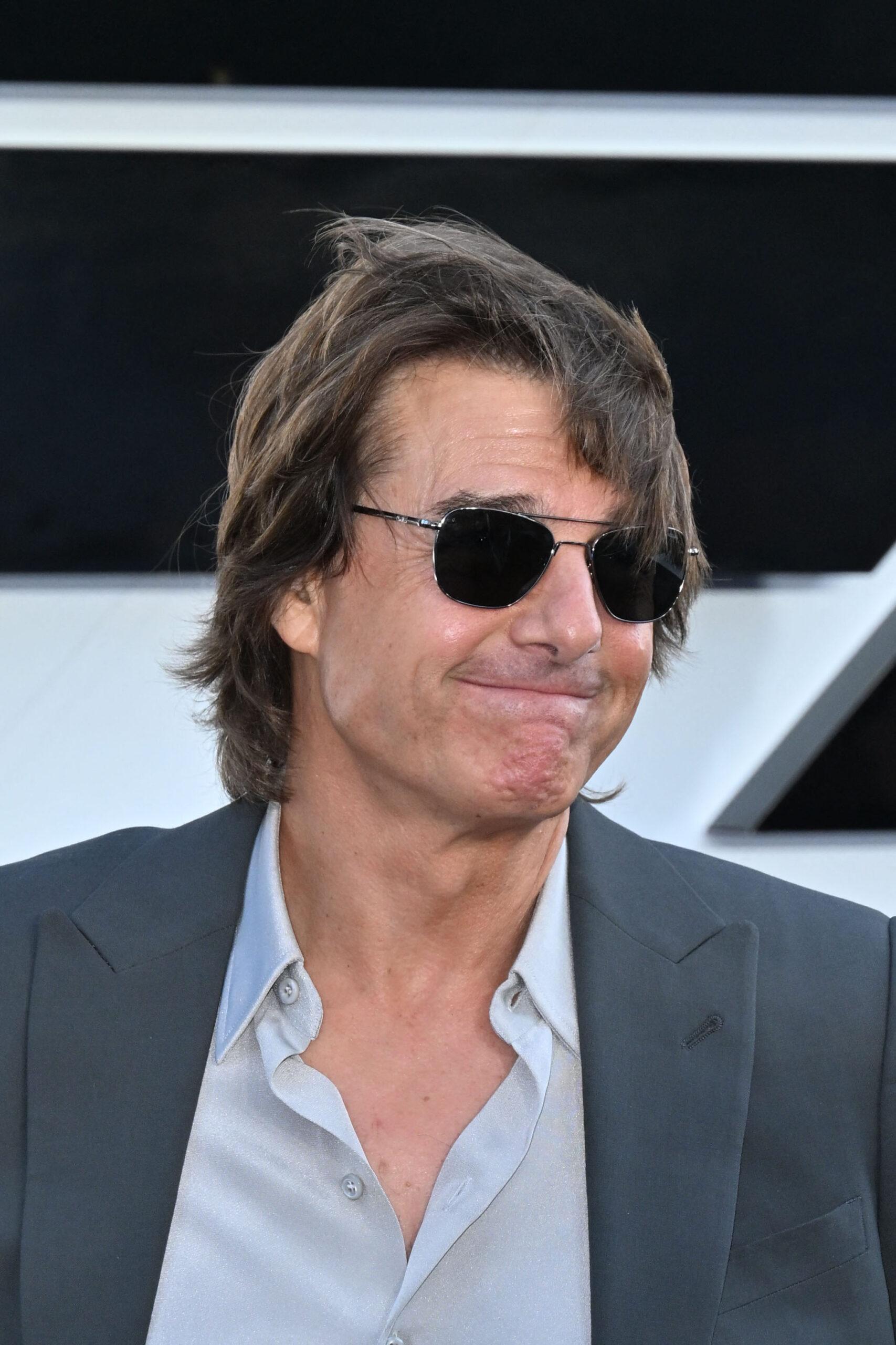 Tom Cruise at F1 The Movie premiere, London