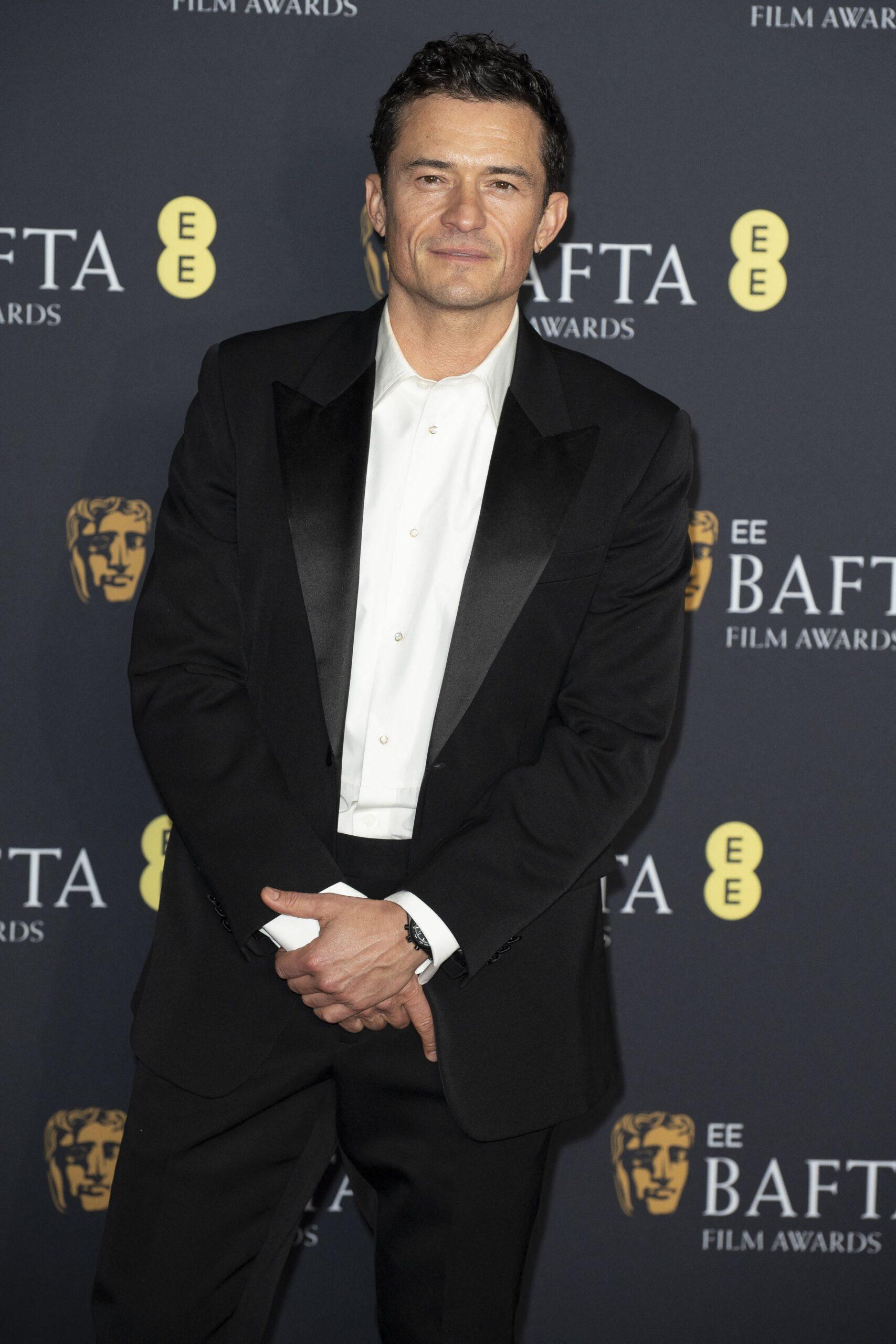 Orlando Bloom at Bafta Film Awards 2025