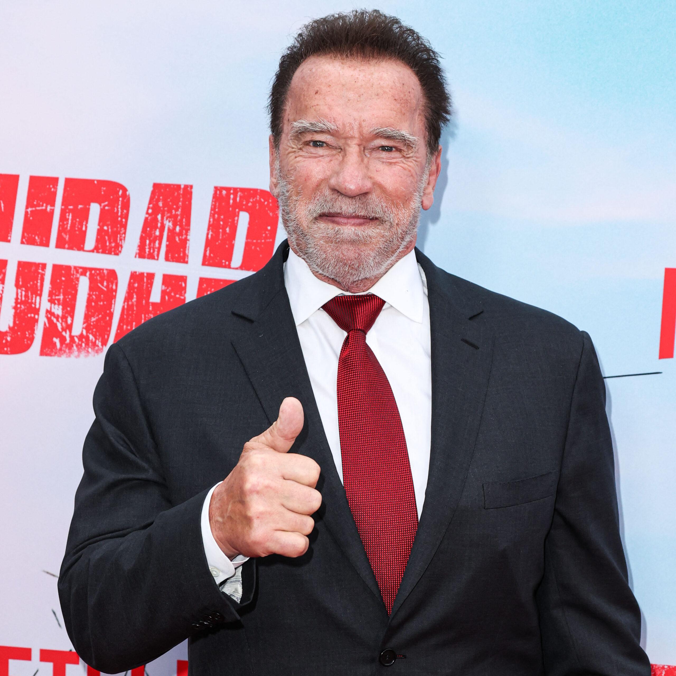 Arnold at Schwarzenegger at Los Angeles Premiere Of Netflix's 'FUBAR' Season 1
