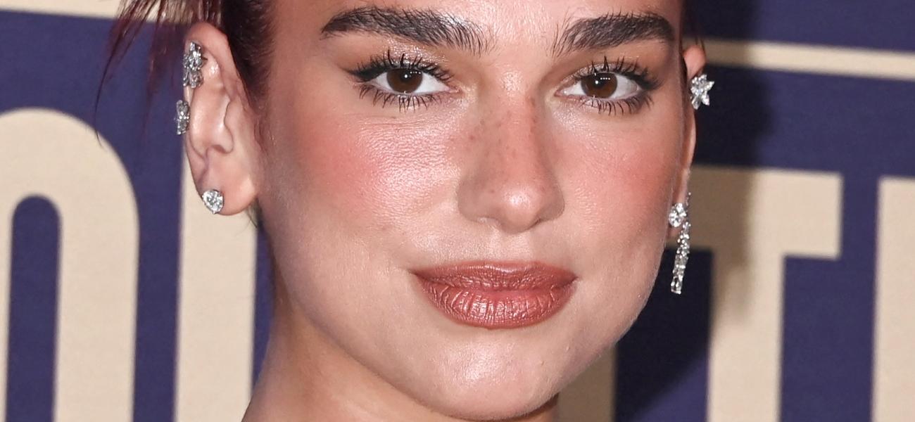 Dua Lipa close up