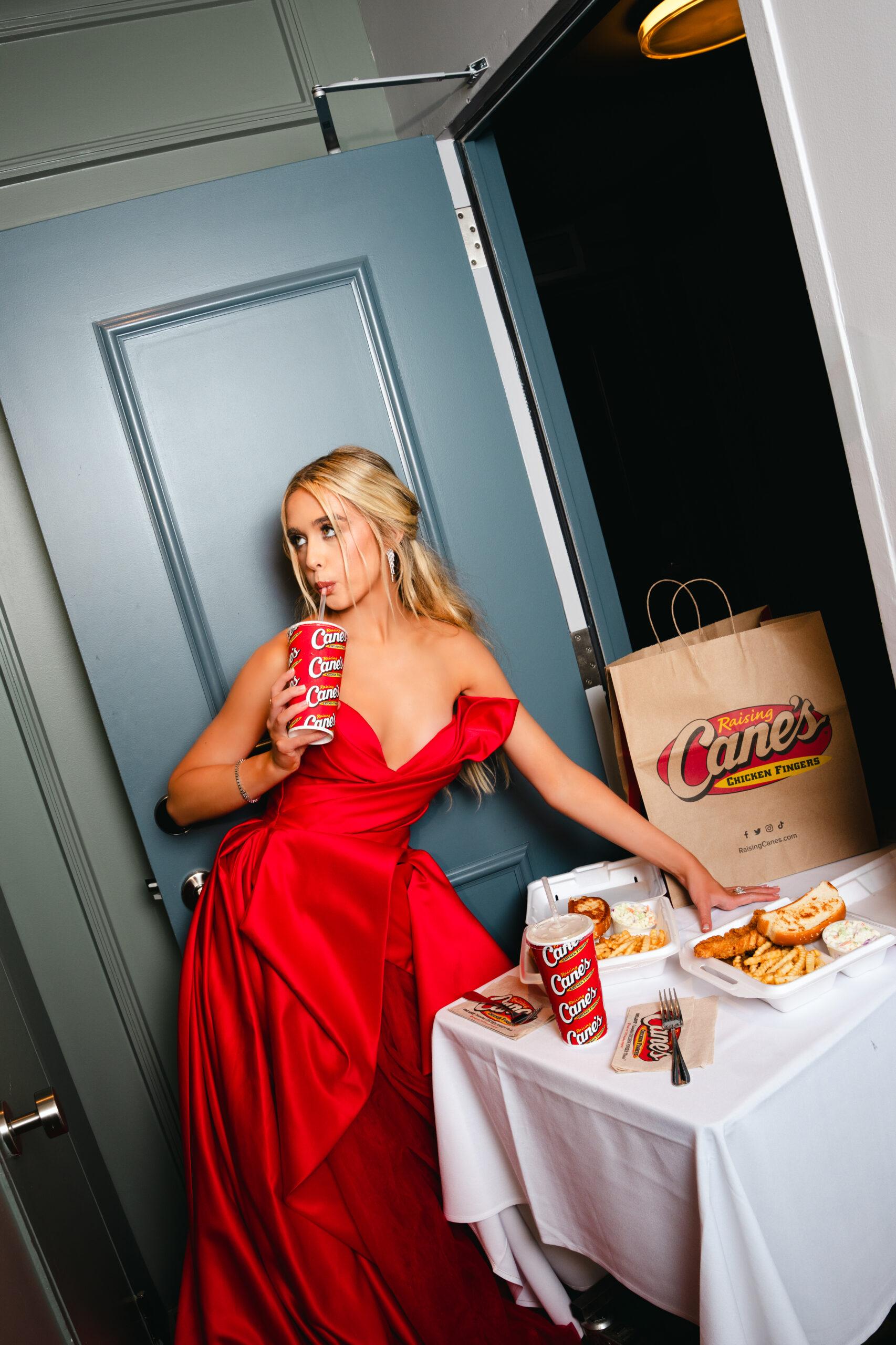 Jenna Davis and Raising Cane's