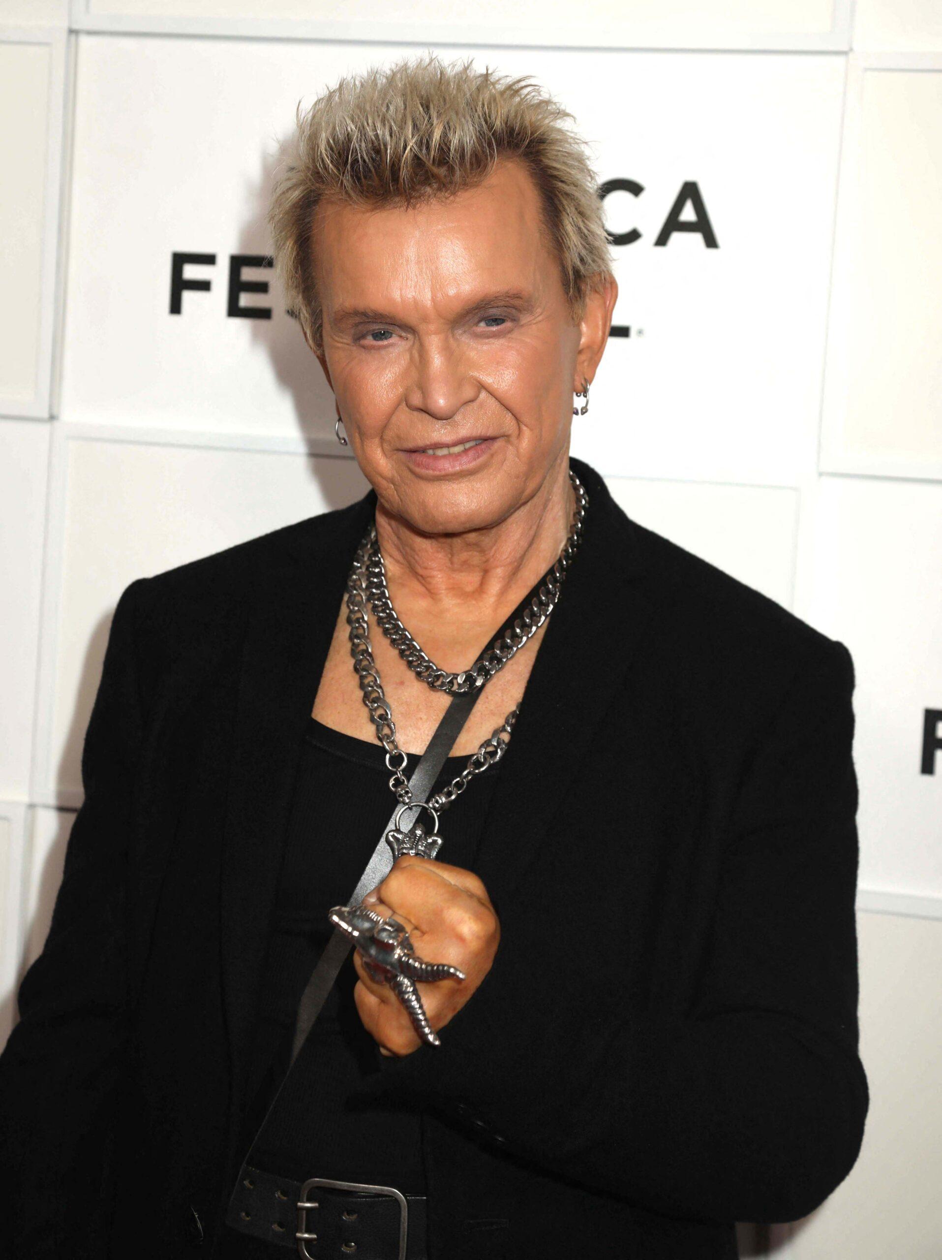 Billy Idol in Billy Idol should be dead in the world premiere