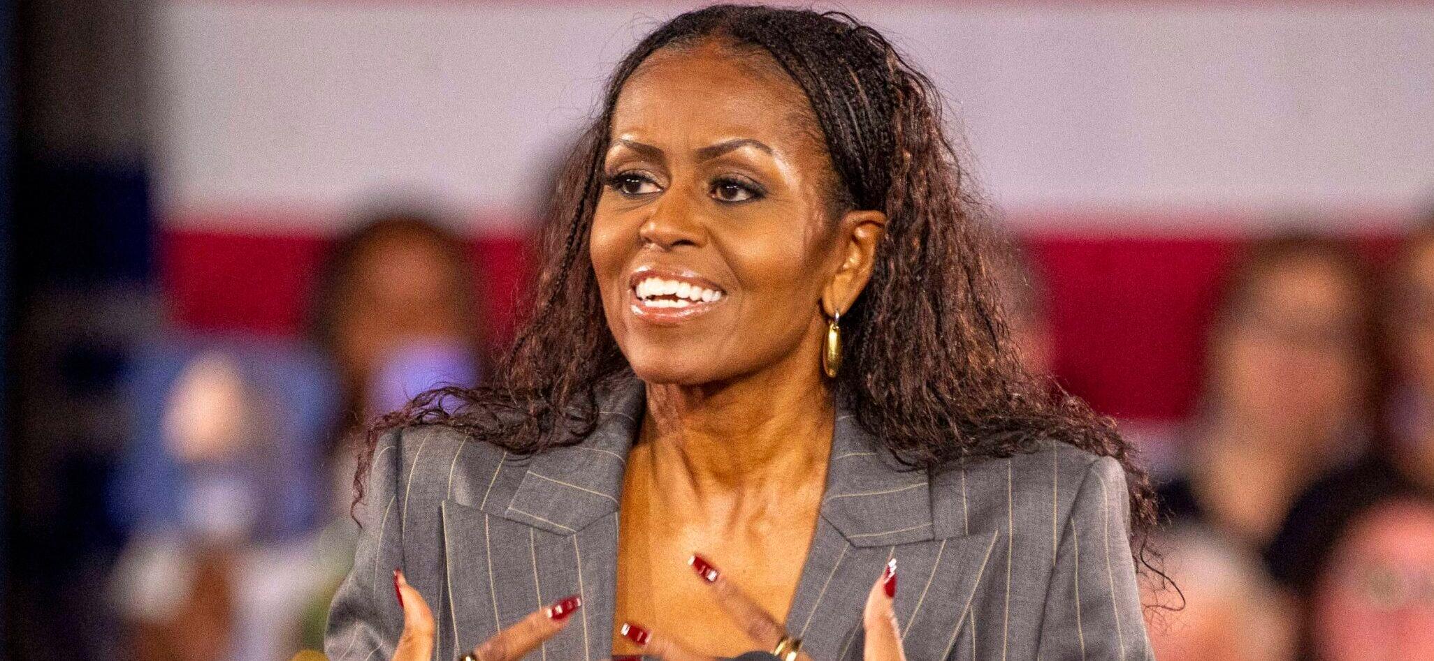 Michelle Obama And Alicia Keys Rally For Vice President Harris