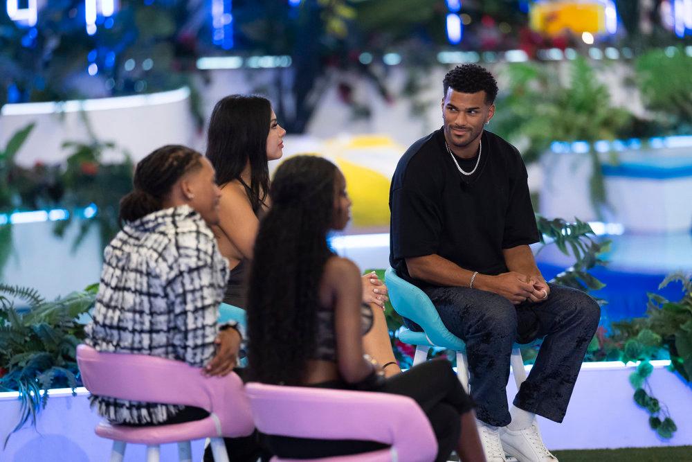 Jeremiah Brown on 'Love Island.'