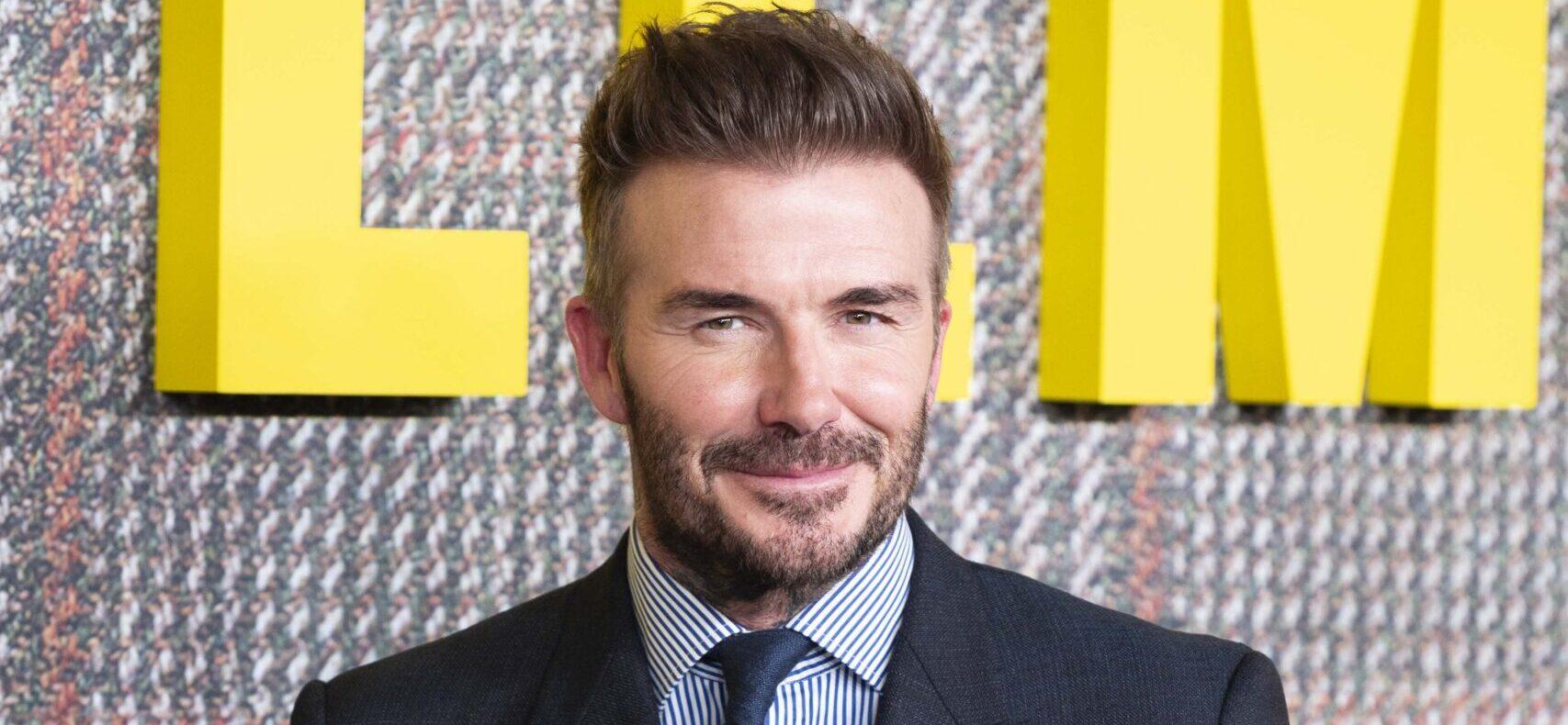 David Beckham attends The Gentlemen UK Series Premiere