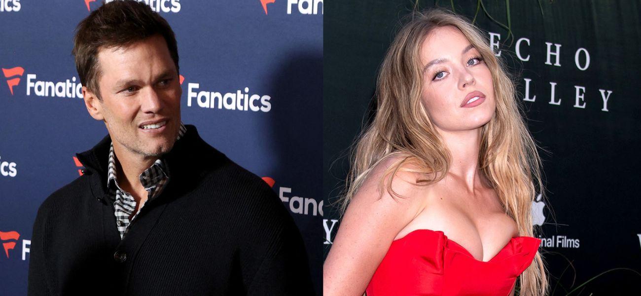 Tom Brady, Sydney Sweeney photo collage