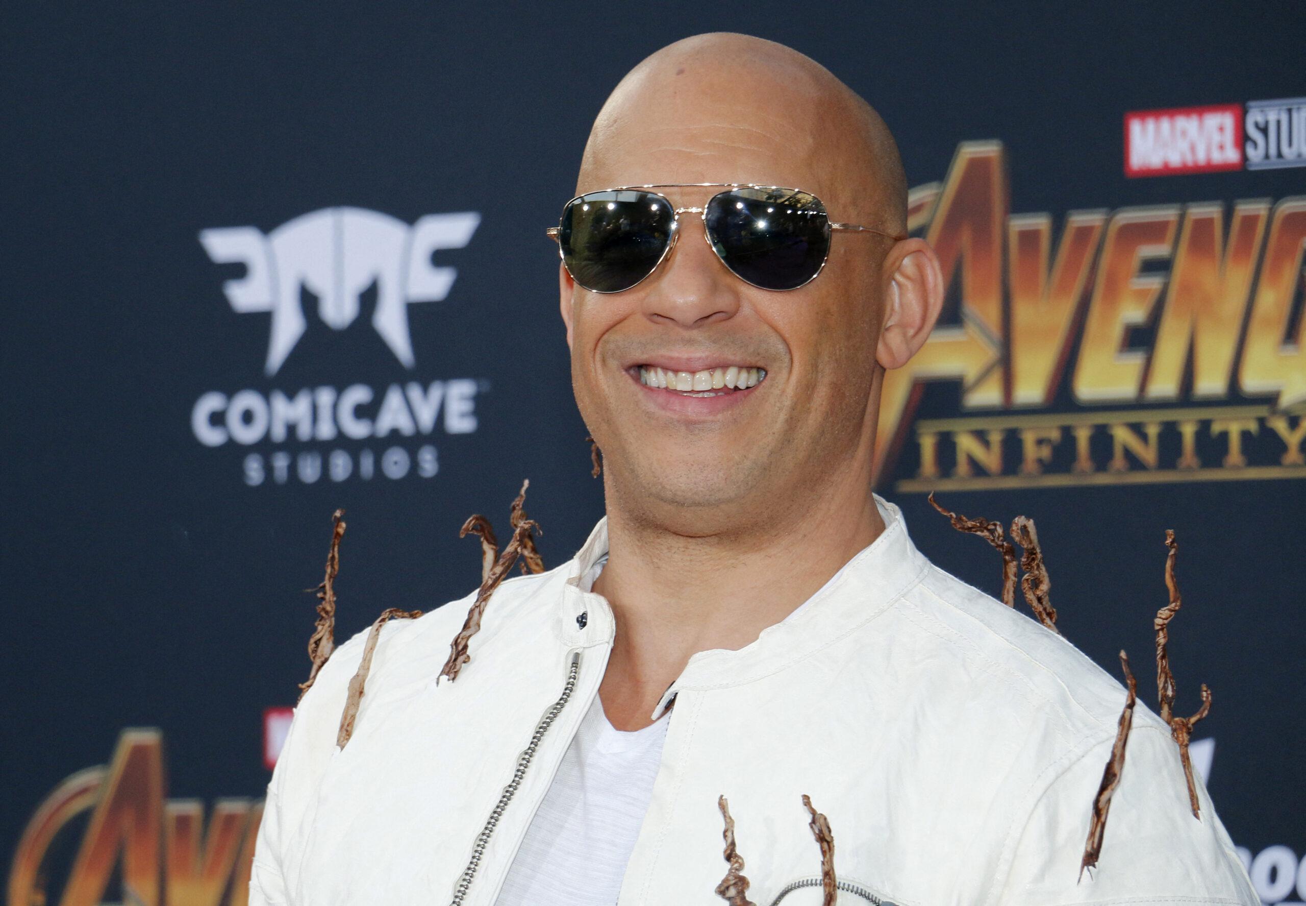 Vin Diesel at World premiere of Disney and Marvel's 'Avengers: Infinity War'