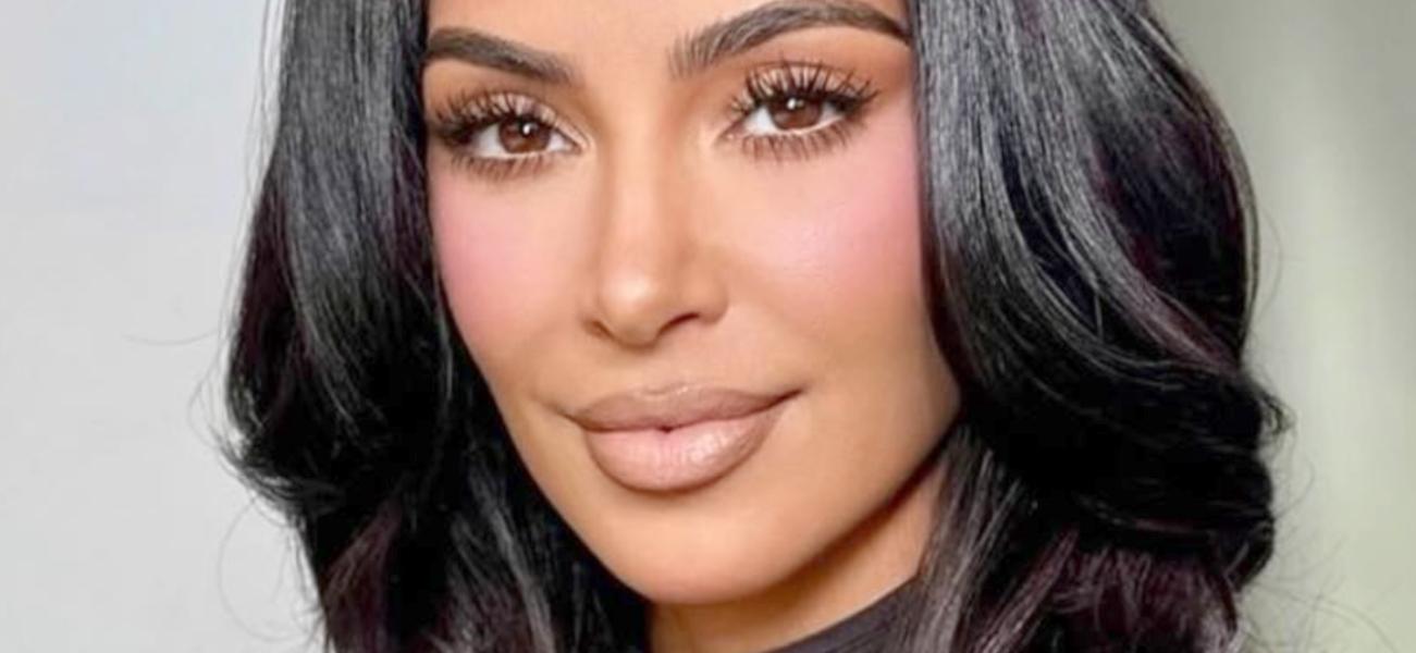 Kim Kardashian close up