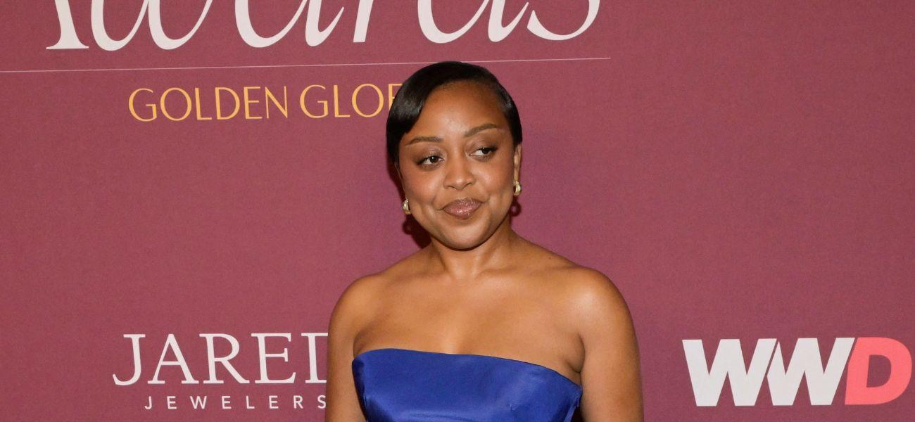 Quinta Brunson on the red carpet