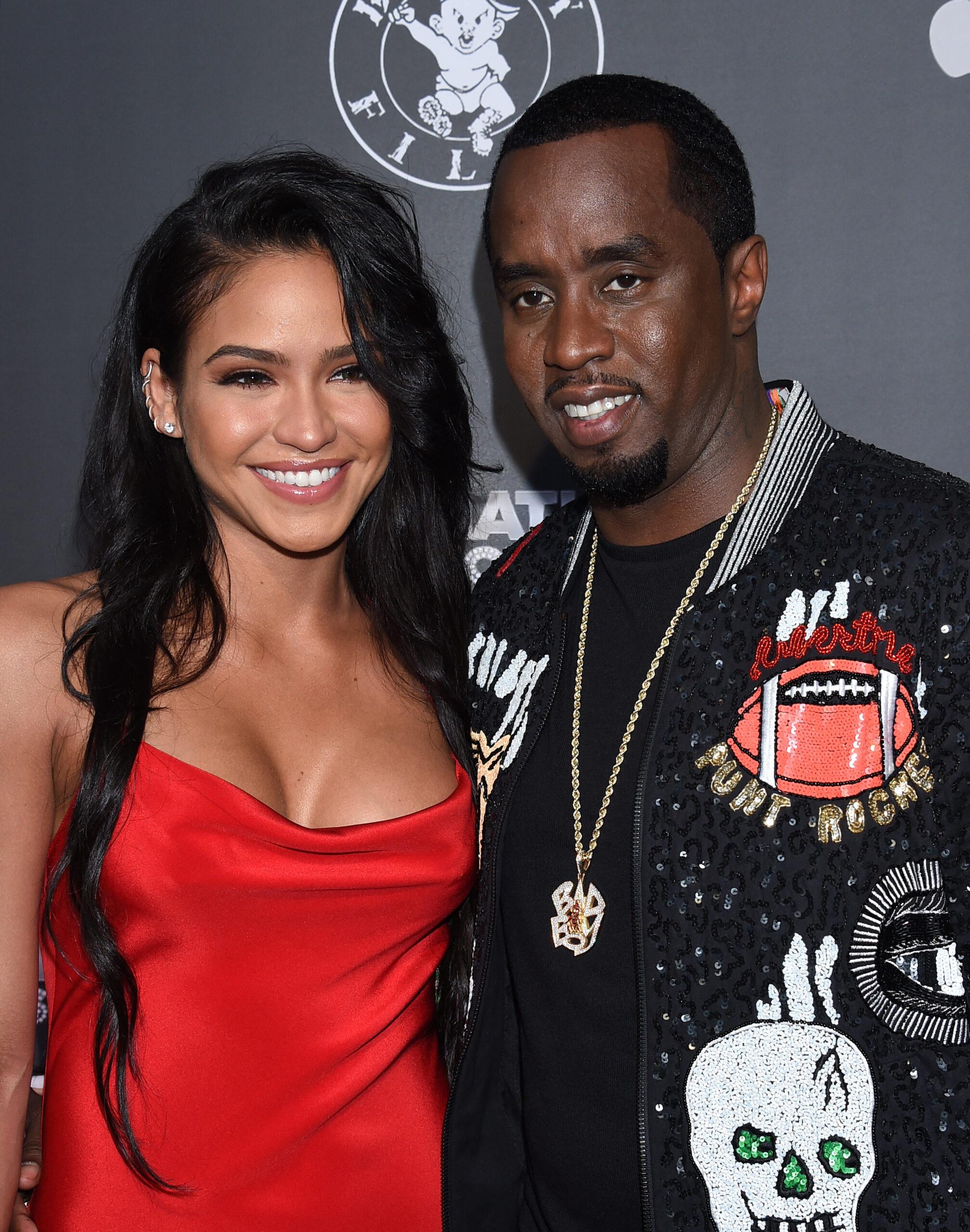 Cassie and Diddy at the 'Can't Stop, Won't Stop: A Bad Boy Story'