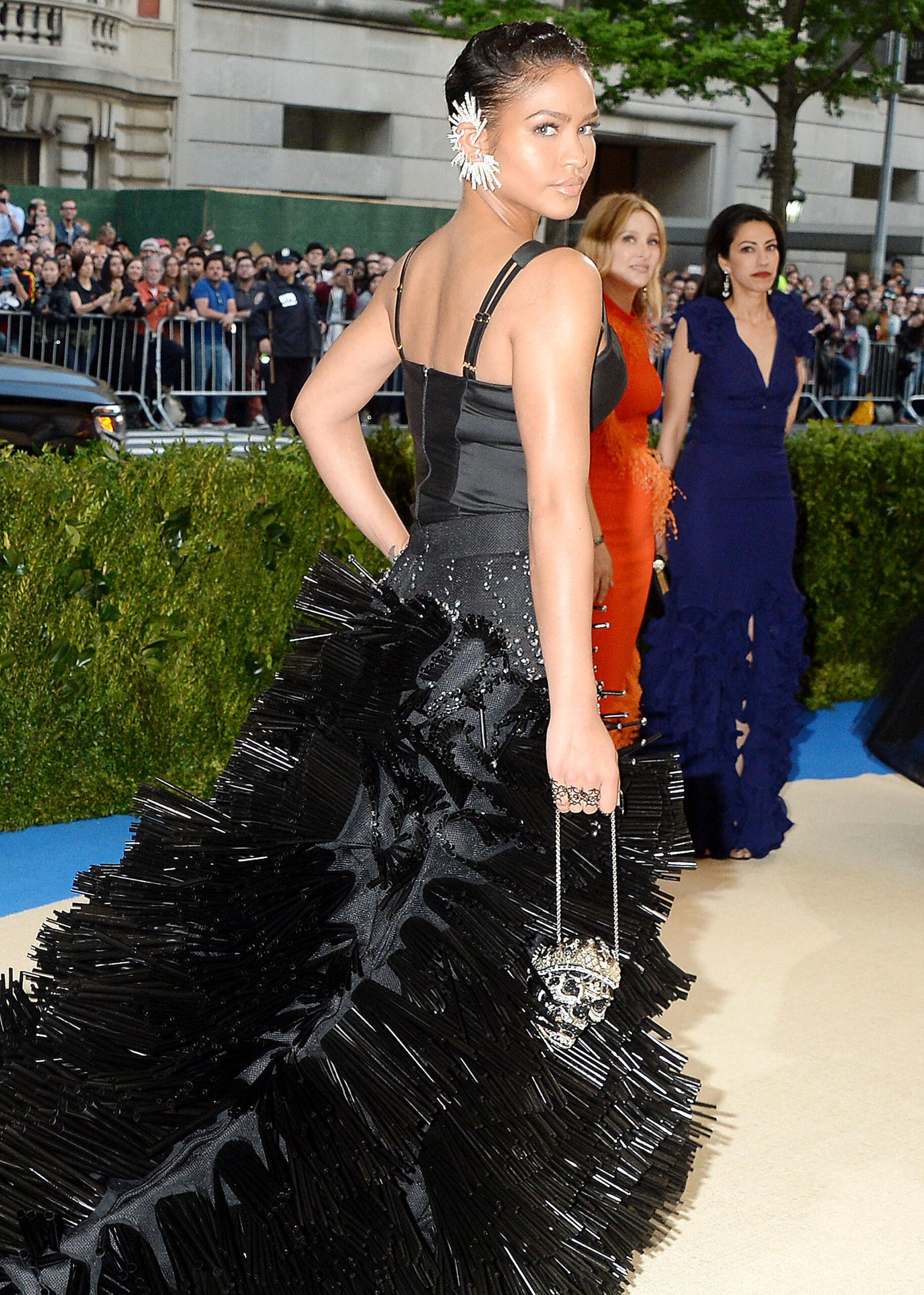 Cassie at MET Gala 2017 red carpet arrivals in NYC