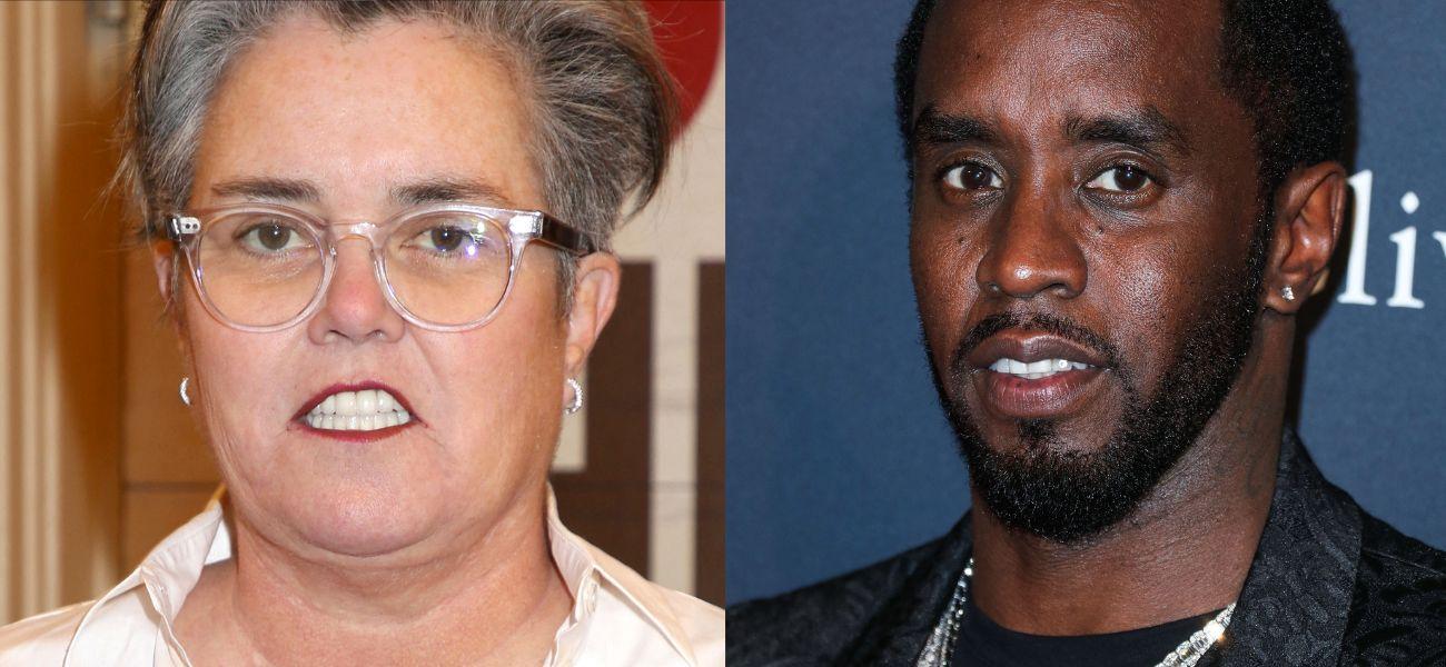 Rosie O'Donnell (left) Diddy (right)