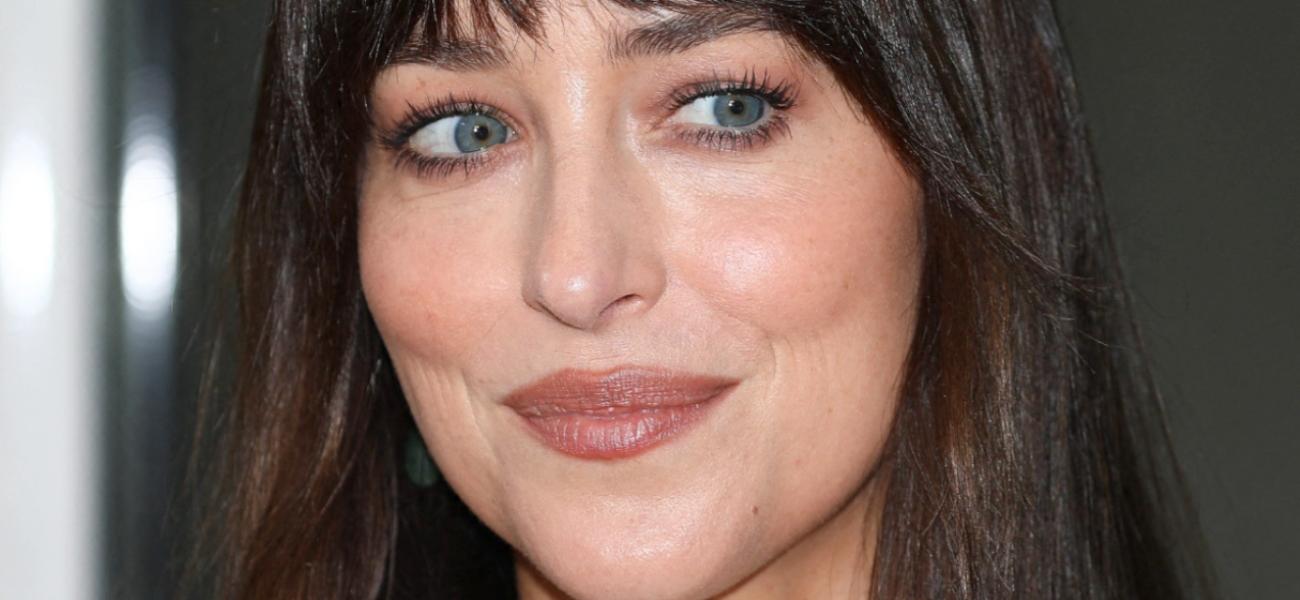 Dakota Johnson close up
