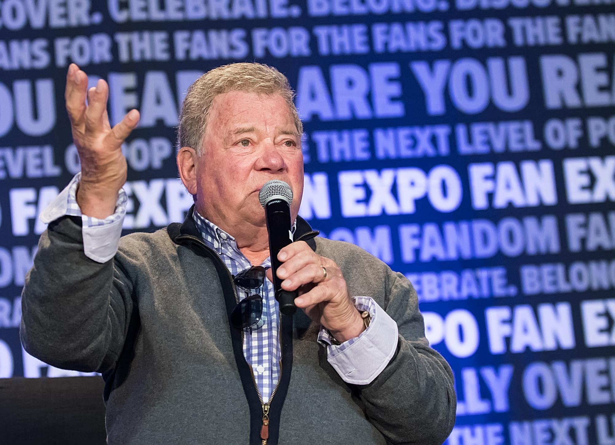 William Shatner attends FAN EXPO Philadelphia 2022 