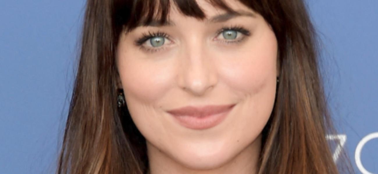 Dakota Johnson close up