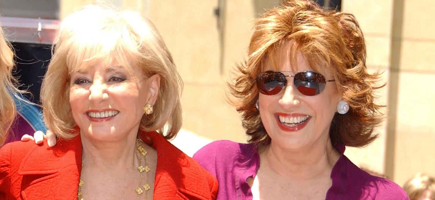 Barbara Walters and Joy Behar at ABC Casino Night