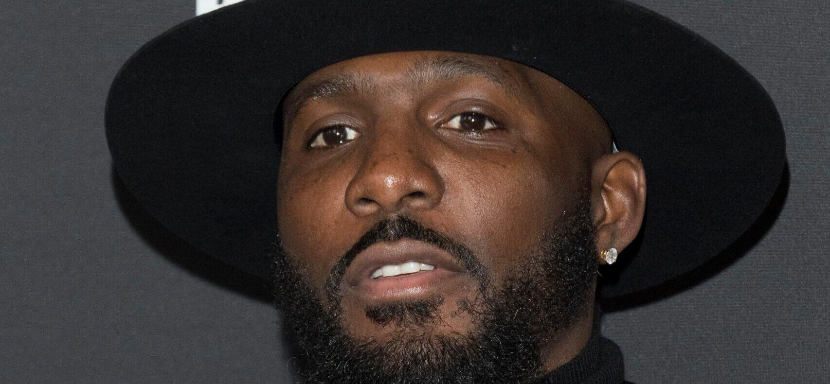 Dez Bryant posing on the red carpet.
