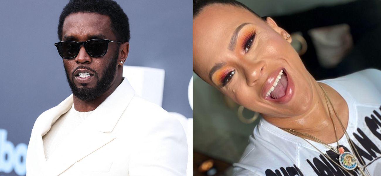 Diddy (left) Jourdan Atkinson (right)