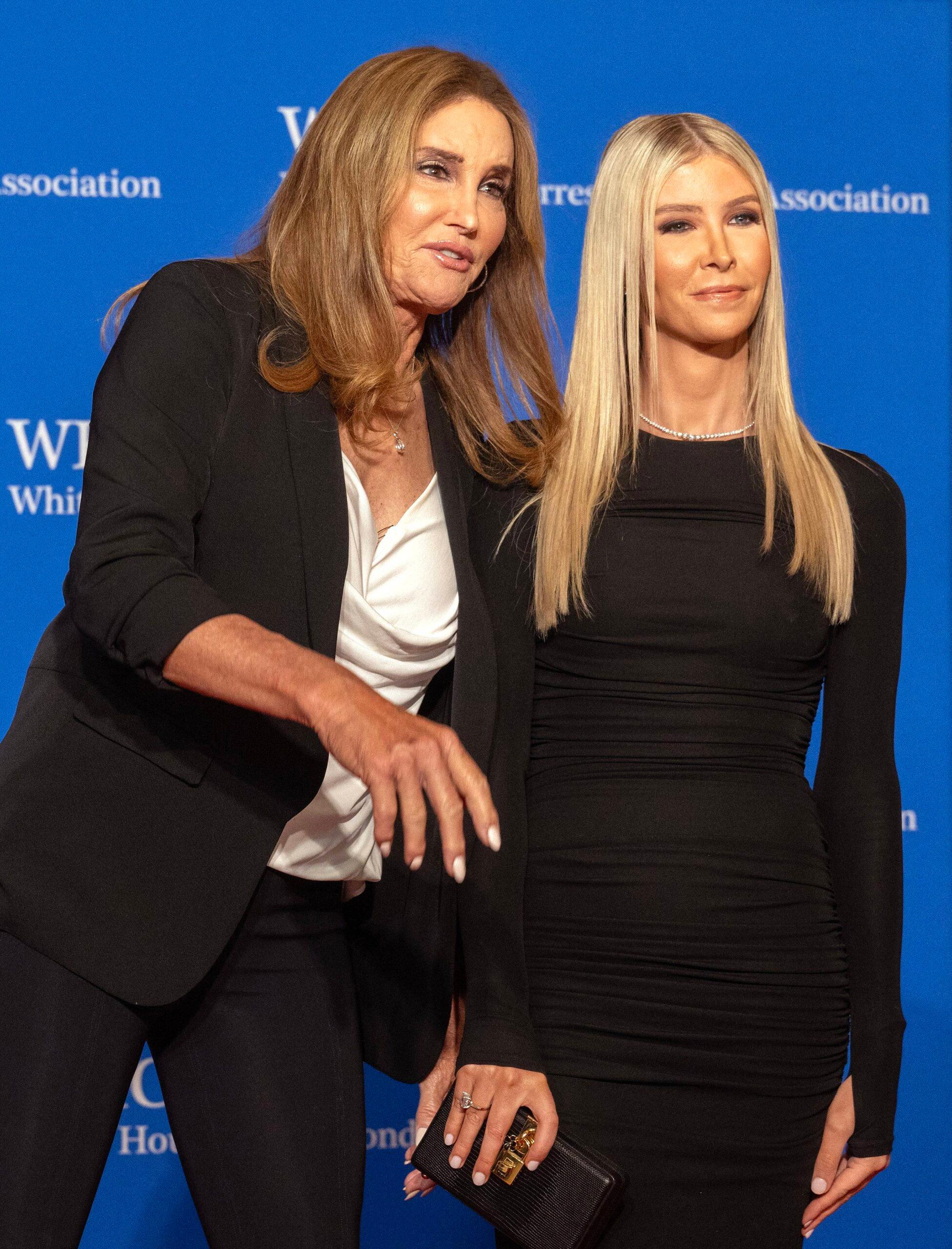 Caitlyn Jenner and Sophia Hutchins at the 2024 White House Correspondents Dinner