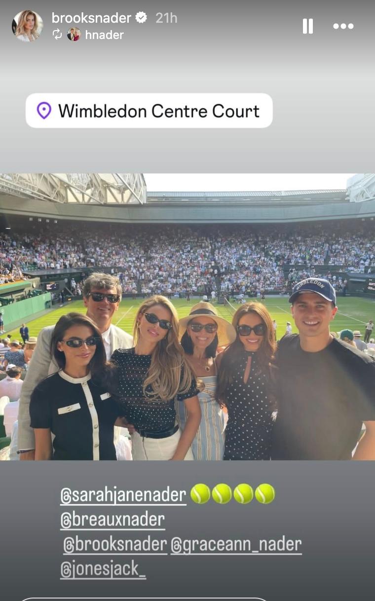 Brooks is rare in Wimblement
