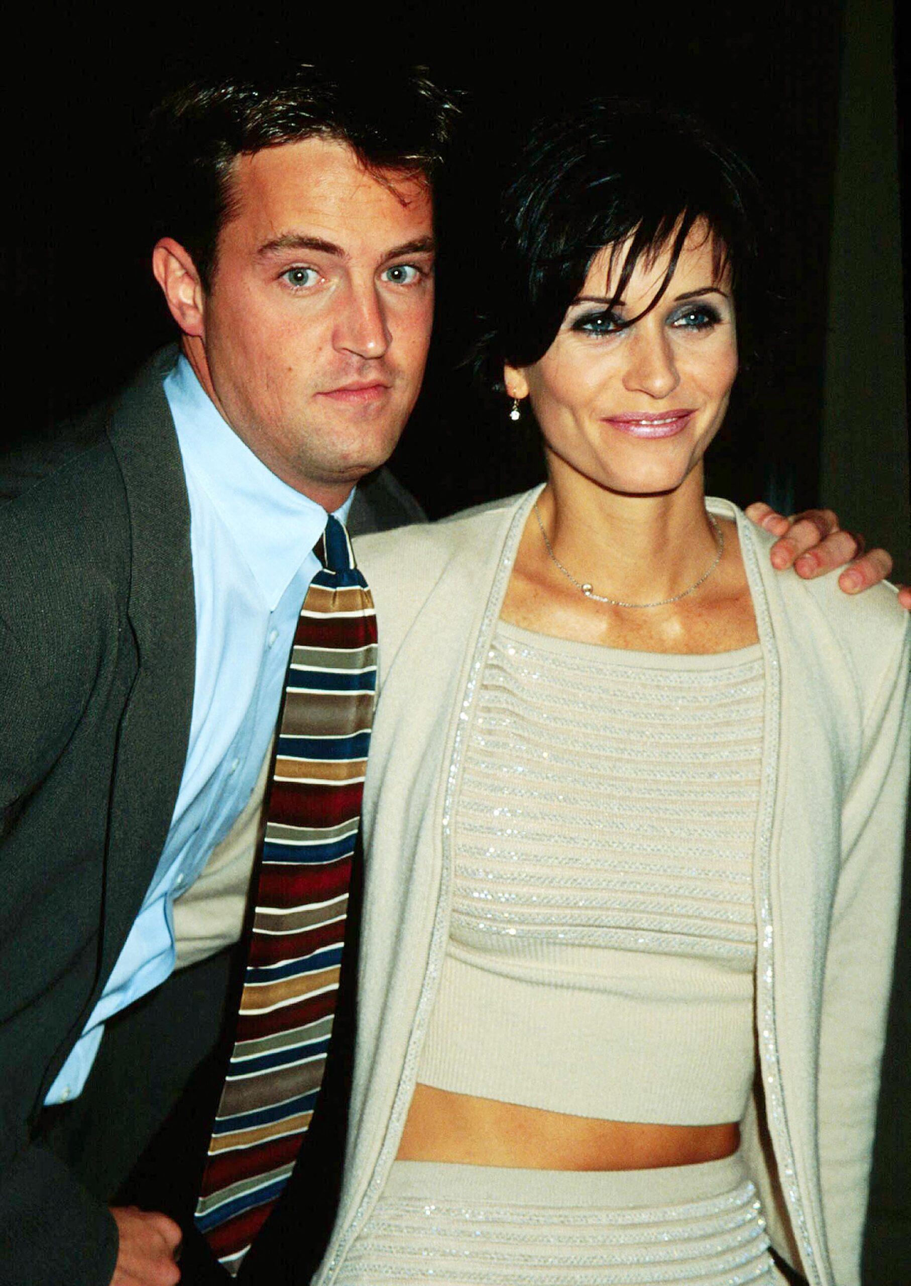Courteney Cox and Matthew Perry
