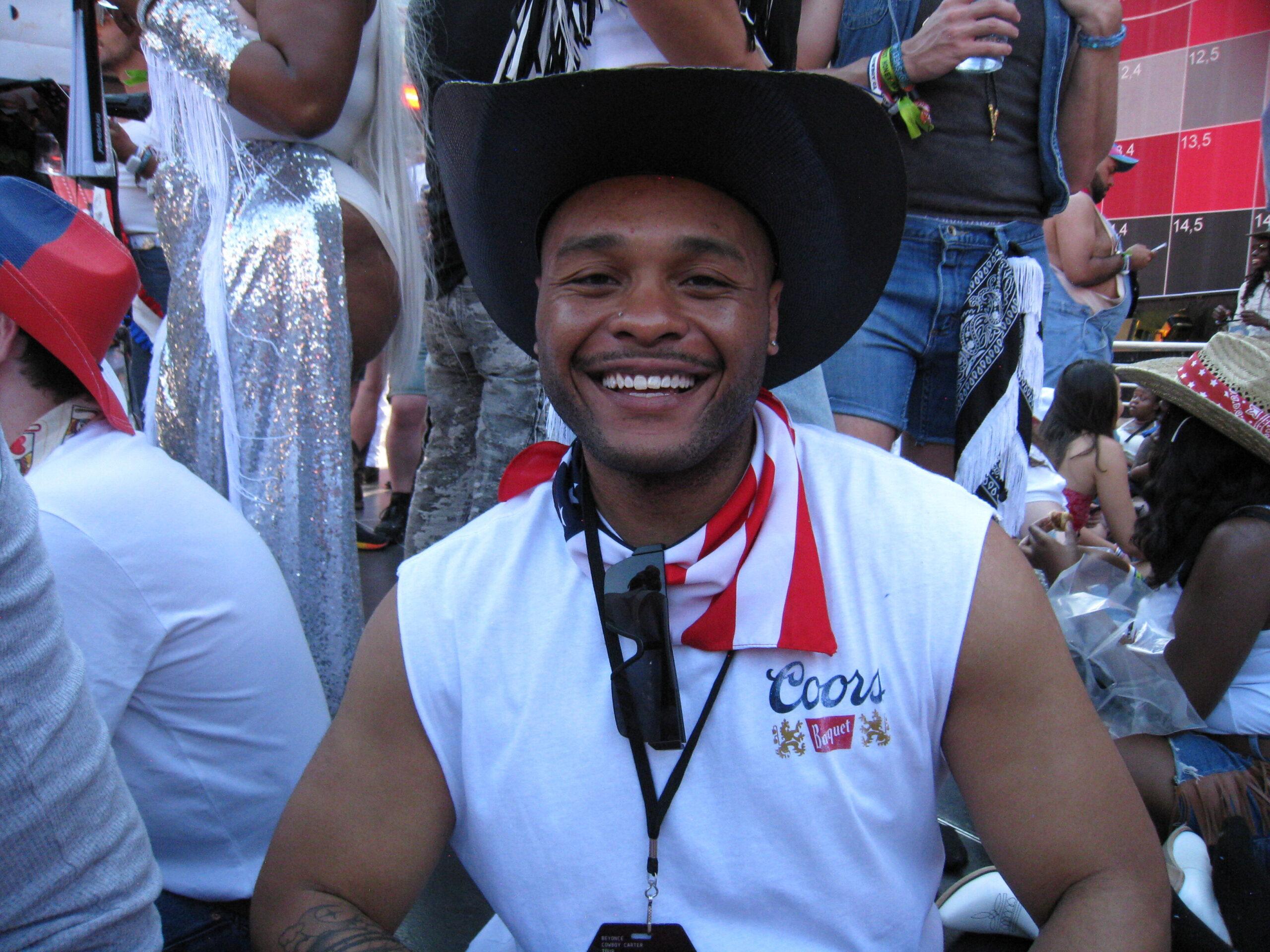 Blast writer during "Cowboy Carter" tour.