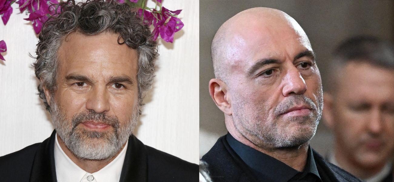 Mark Ruffalo, Joe Rogan photo collage