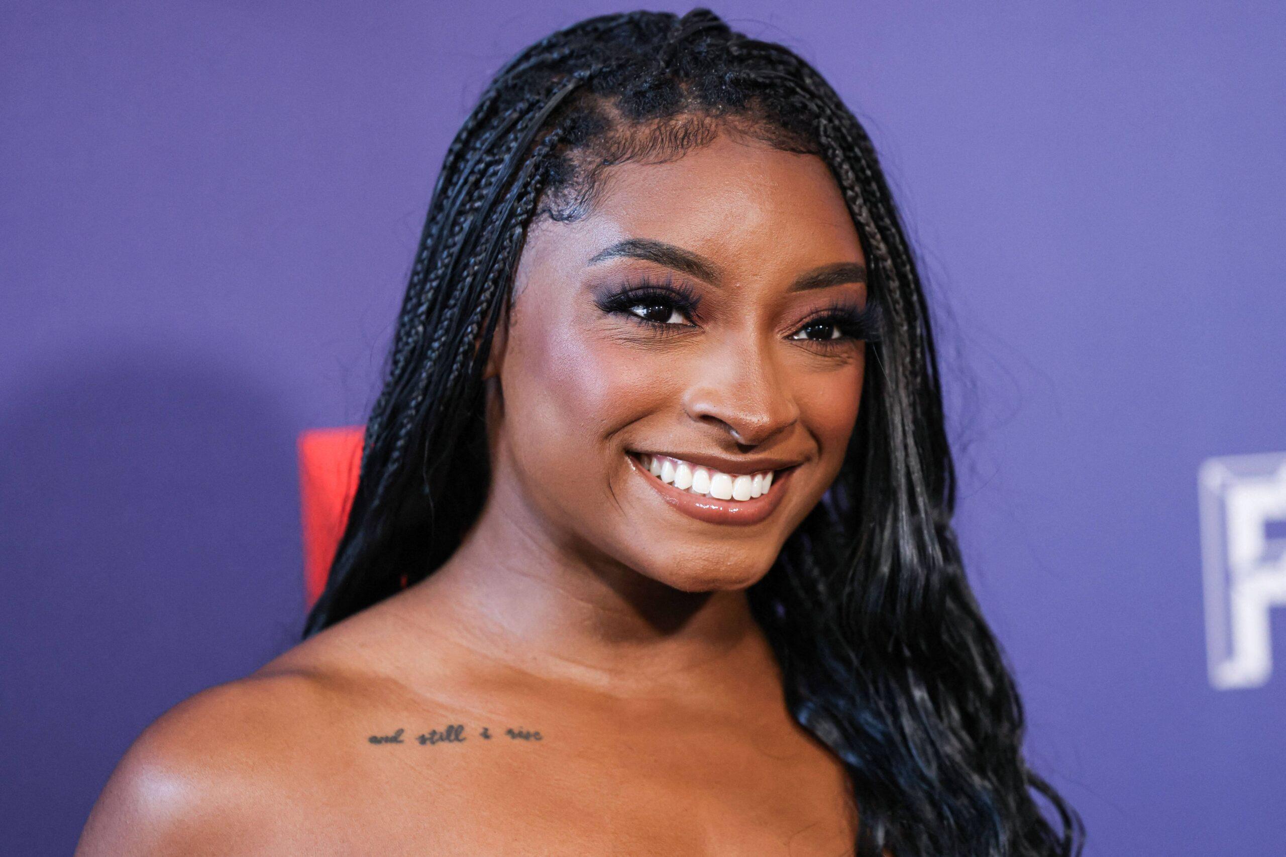 Simone Biles at Netflix FYSEE LA