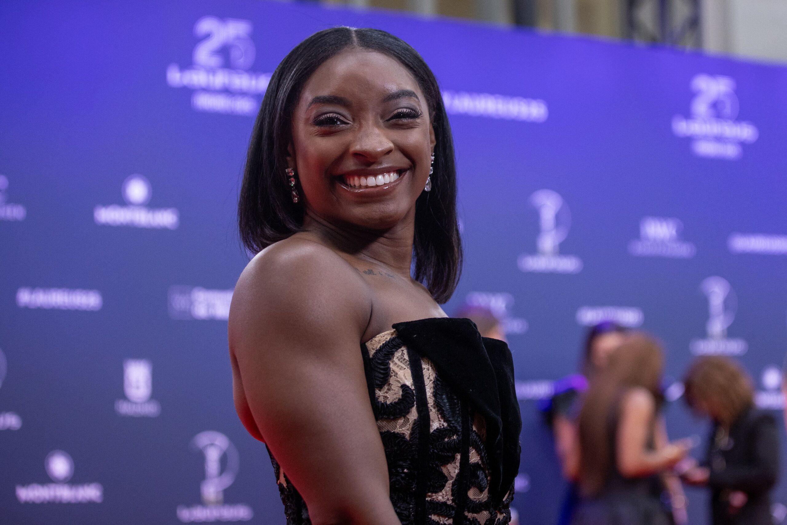 Simone Biles at Laureus 2025